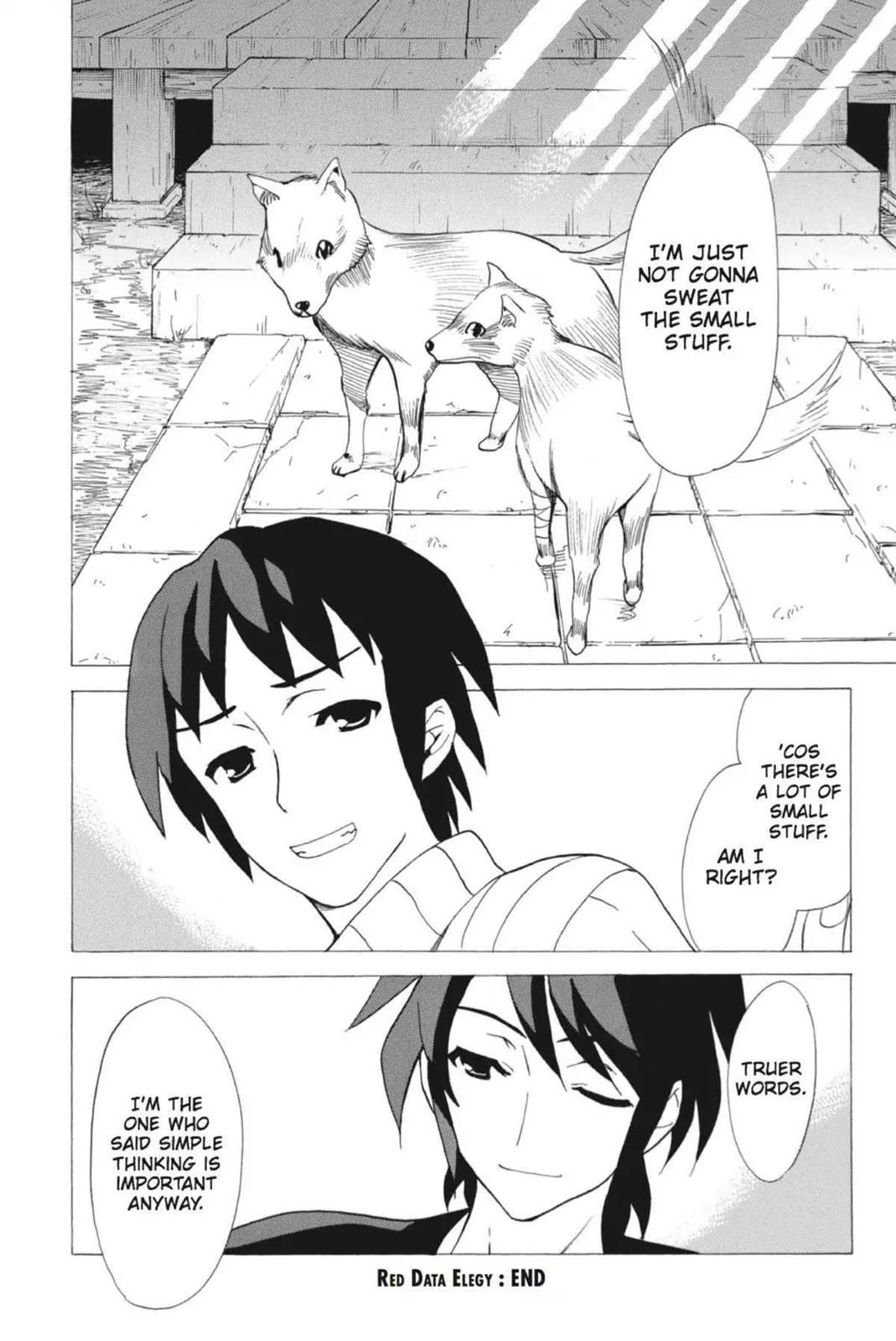 Suzumiya Haruhi no Yuuutsu Chapter 59 page 36 - Chapter 59: Red Data Elegy