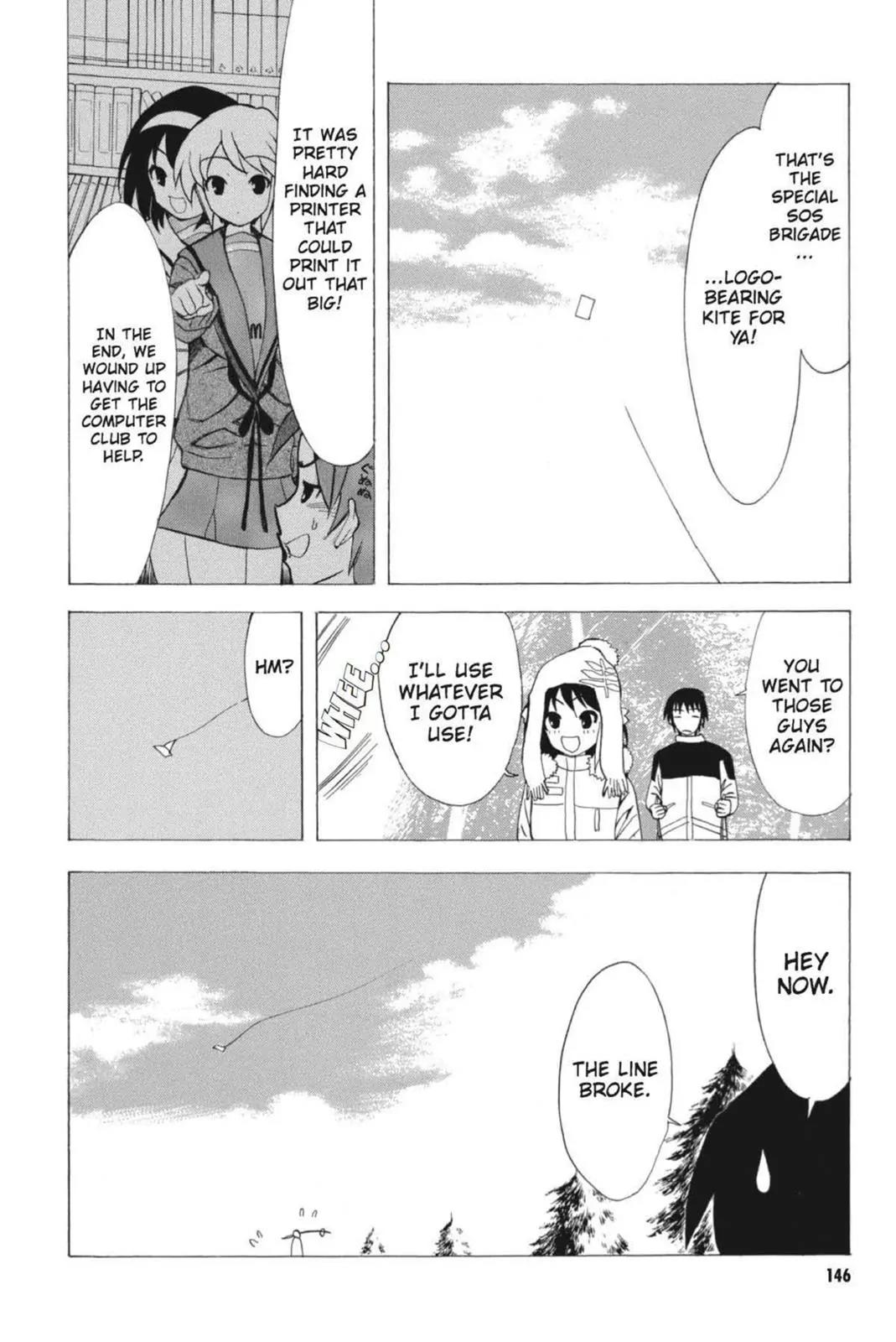 Suzumiya Haruhi no Yuuutsu Chapter 59 page 8 - Chapter 59: Red Data Elegy