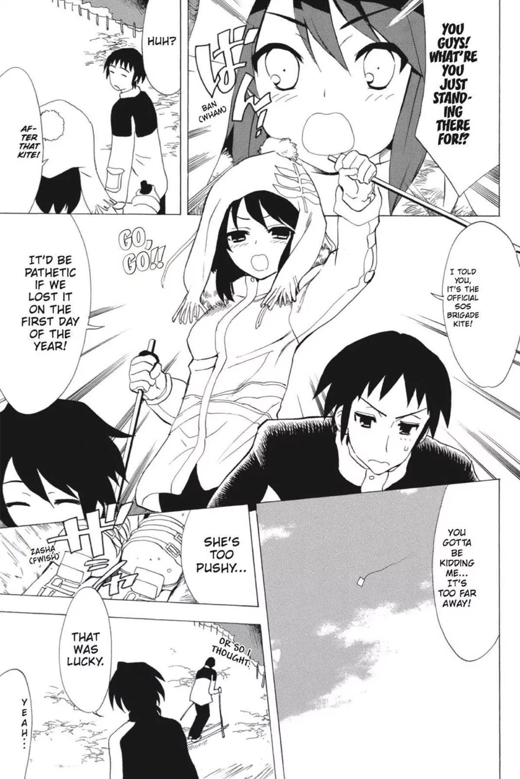 Suzumiya Haruhi no Yuuutsu Chapter 59 page 9 - Chapter 59: Red Data Elegy