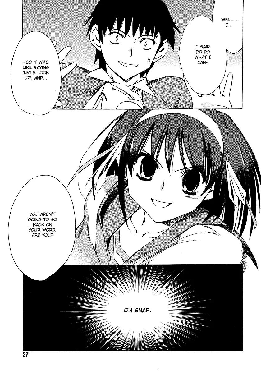 Suzumiya Haruhi no Yuuutsu Chapter 6 page 38 - Chapter 6: The Melancholy of Haruhi Suzumiya VI