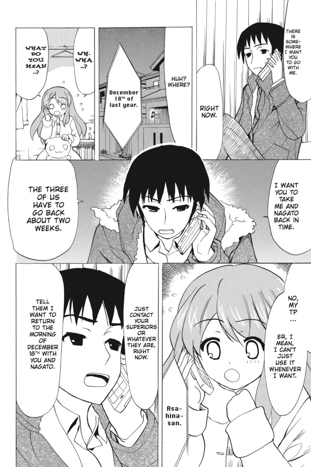 Suzumiya Haruhi no Yuuutsu Chapter 60 page 10 - Chapter 60: The Disappearance of Haruhi Suzumiya ~ Another Day ~