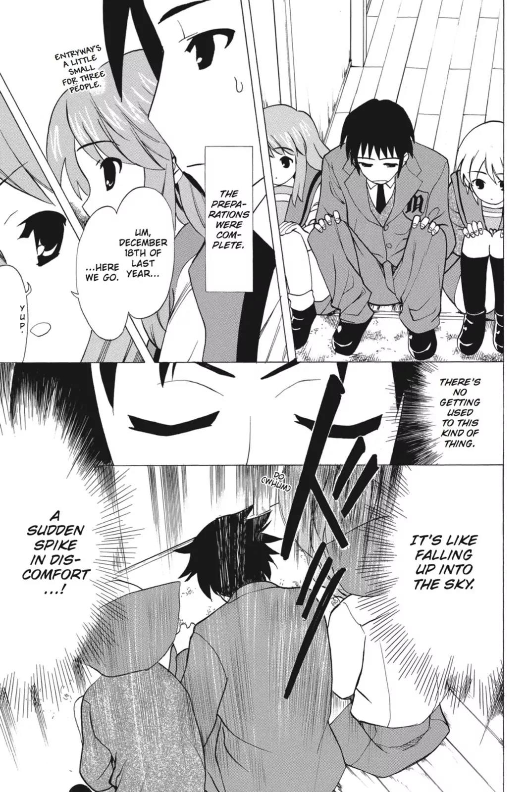 Suzumiya Haruhi no Yuuutsu Chapter 60 page 17 - Chapter 60: The Disappearance of Haruhi Suzumiya ~ Another Day ~
