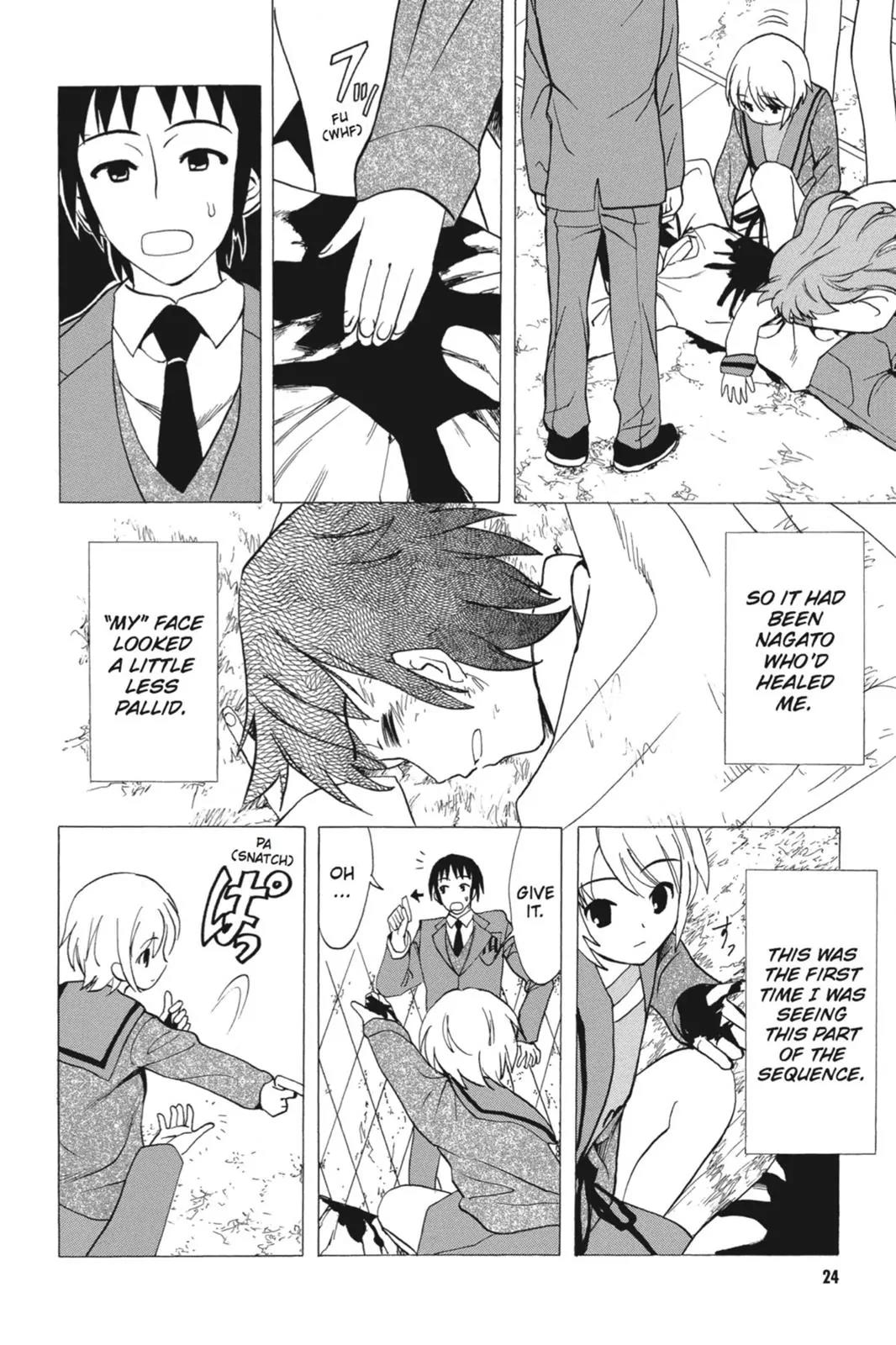 Suzumiya Haruhi no Yuuutsu Chapter 60 page 26 - Chapter 60: The Disappearance of Haruhi Suzumiya ~ Another Day ~