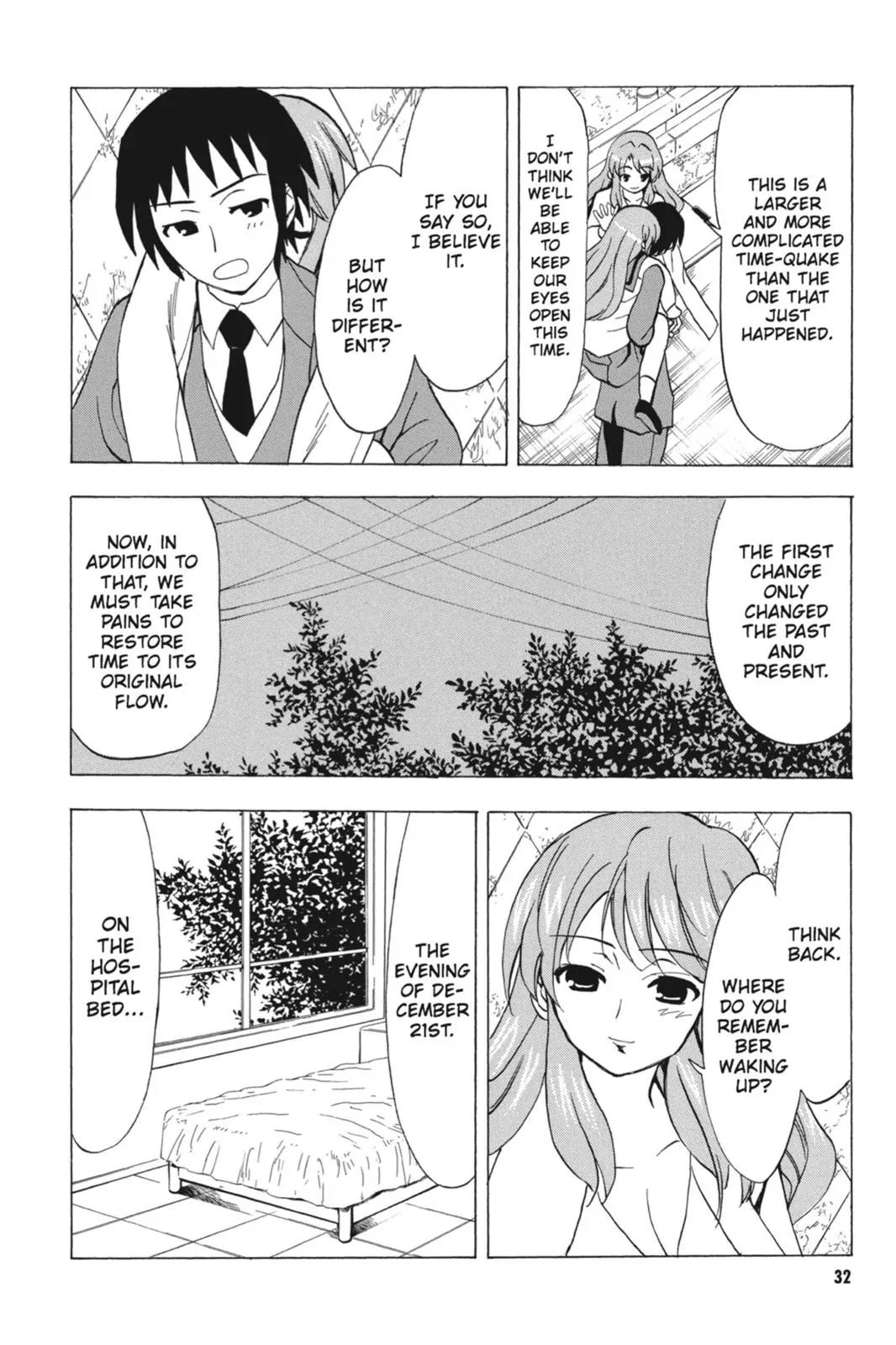 Suzumiya Haruhi no Yuuutsu Chapter 60 page 34 - Chapter 60: The Disappearance of Haruhi Suzumiya ~ Another Day ~