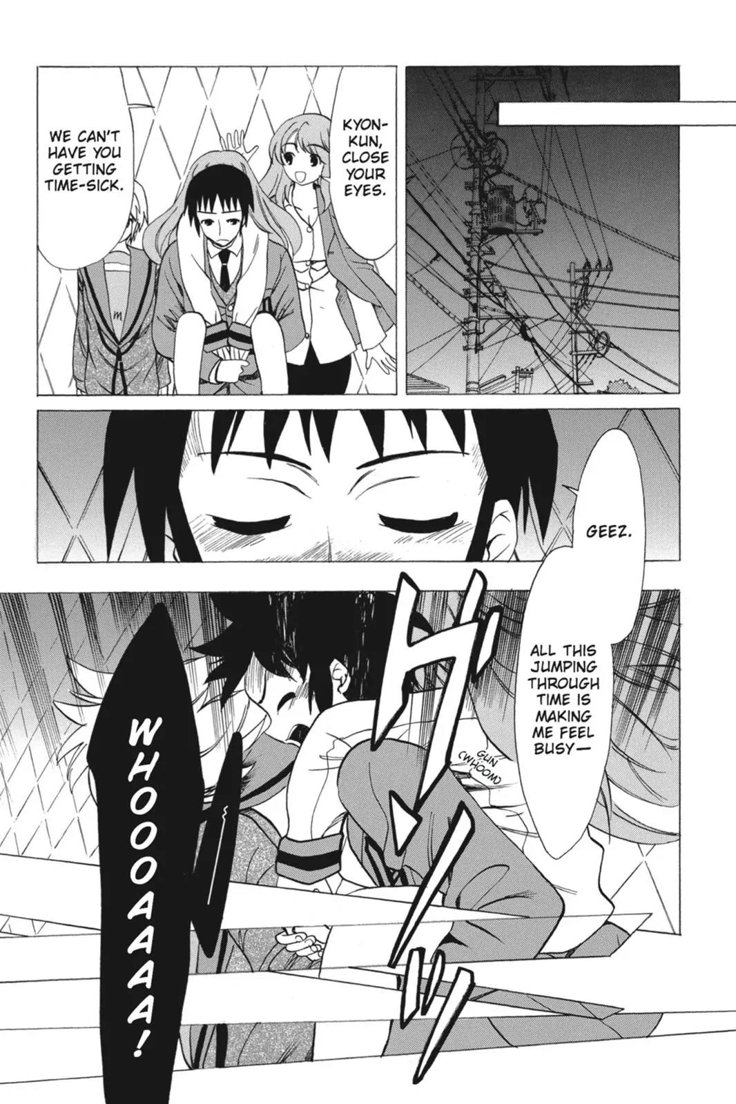 Suzumiya Haruhi no Yuuutsu Chapter 60 page 37 - Chapter 60: The Disappearance of Haruhi Suzumiya ~ Another Day ~