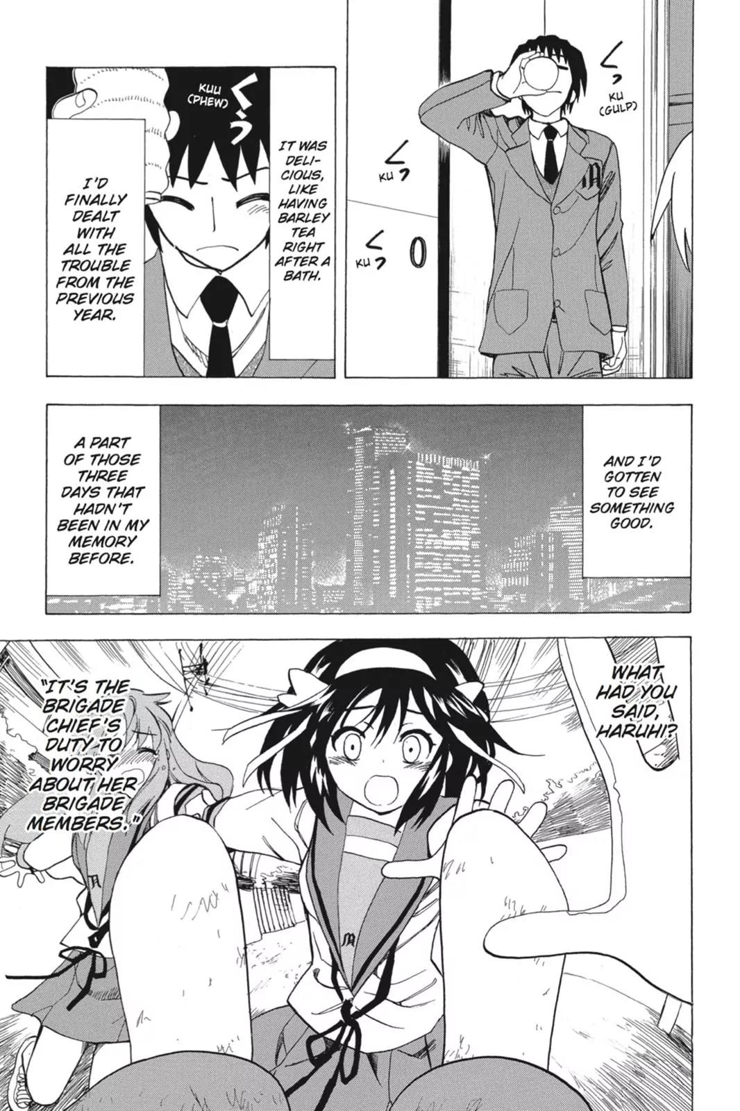 Suzumiya Haruhi no Yuuutsu Chapter 60 page 41 - Chapter 60: The Disappearance of Haruhi Suzumiya ~ Another Day ~