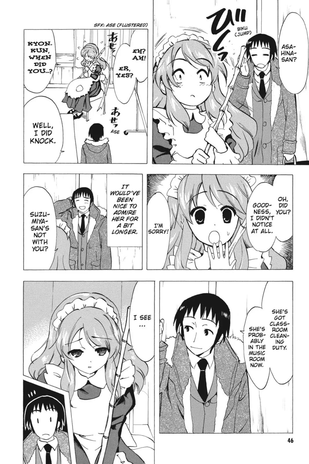 Suzumiya Haruhi no Yuuutsu Chapter 61 page 4 - Chapter 61: The Melancholy of Mikuru Asahina I
