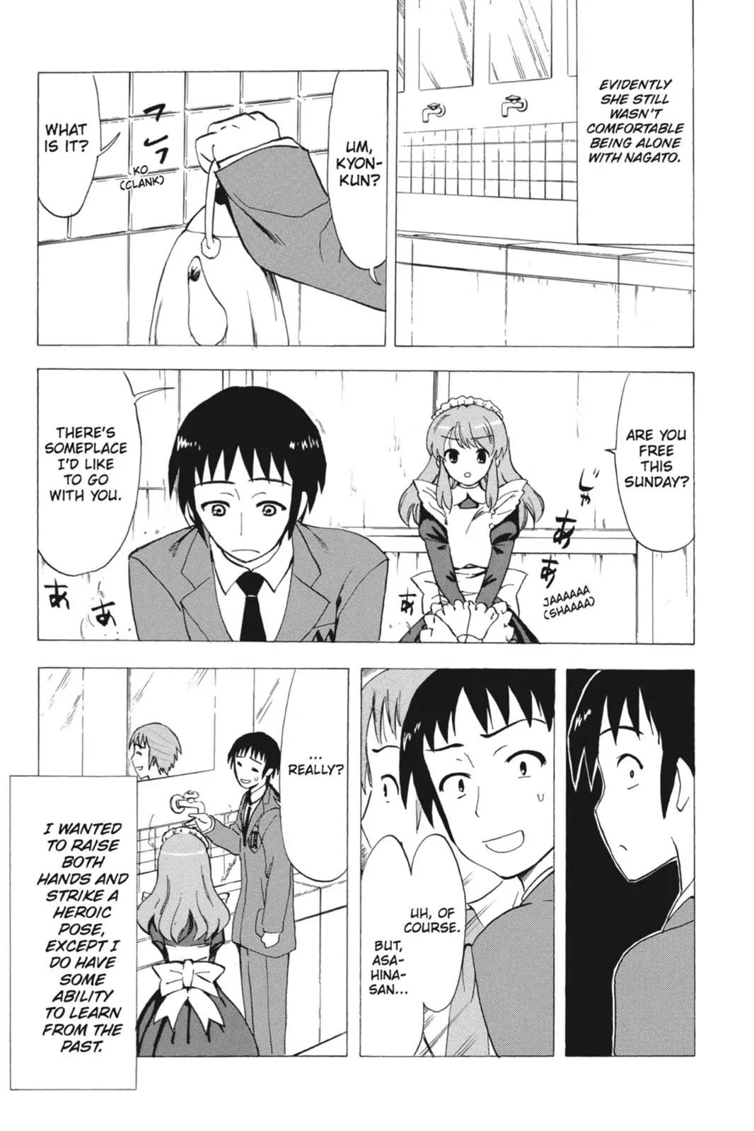 Suzumiya Haruhi no Yuuutsu Chapter 61 page 7 - Chapter 61: The Melancholy of Mikuru Asahina I