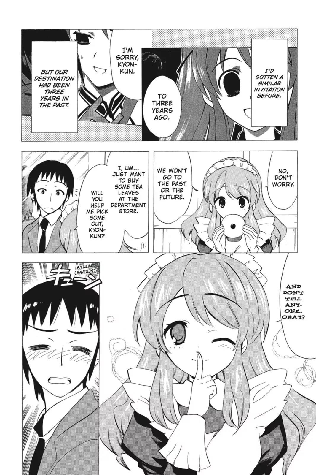 Suzumiya Haruhi no Yuuutsu Chapter 61 page 8 - Chapter 61: The Melancholy of Mikuru Asahina I