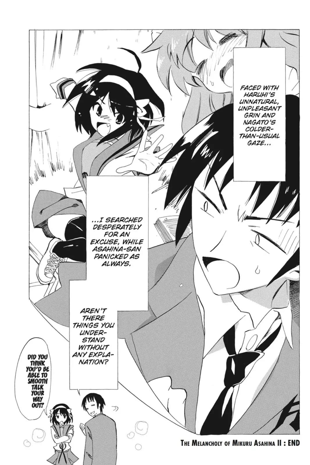 Suzumiya Haruhi no Yuuutsu Chapter 62 page 32 - Chapter 62: The Melancholy of Mikuru Asahina II