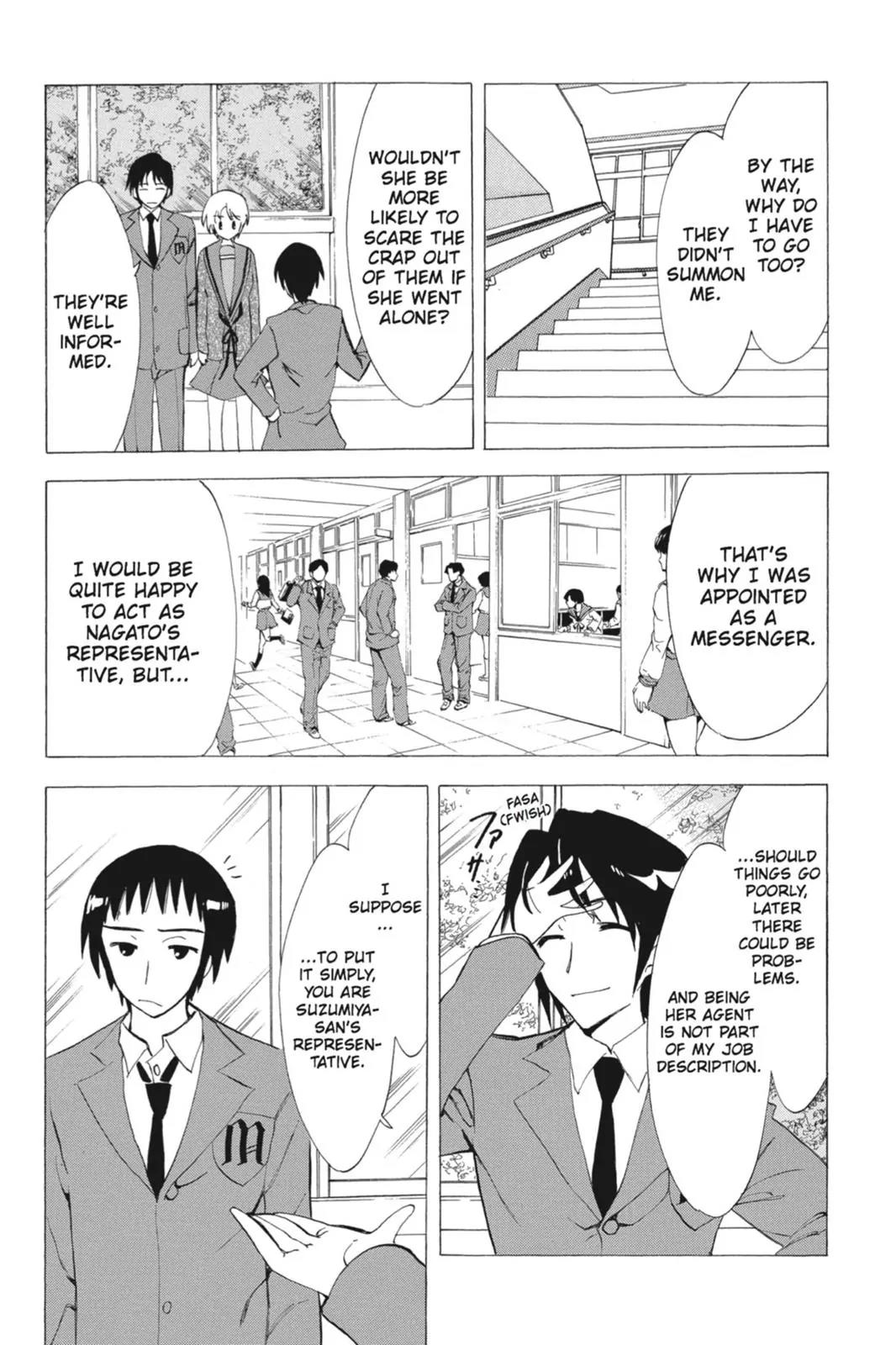 Suzumiya Haruhi no Yuuutsu Chapter 63 page 11 - Chapter 63: Editor in Chief★Full Speed Ahead! I