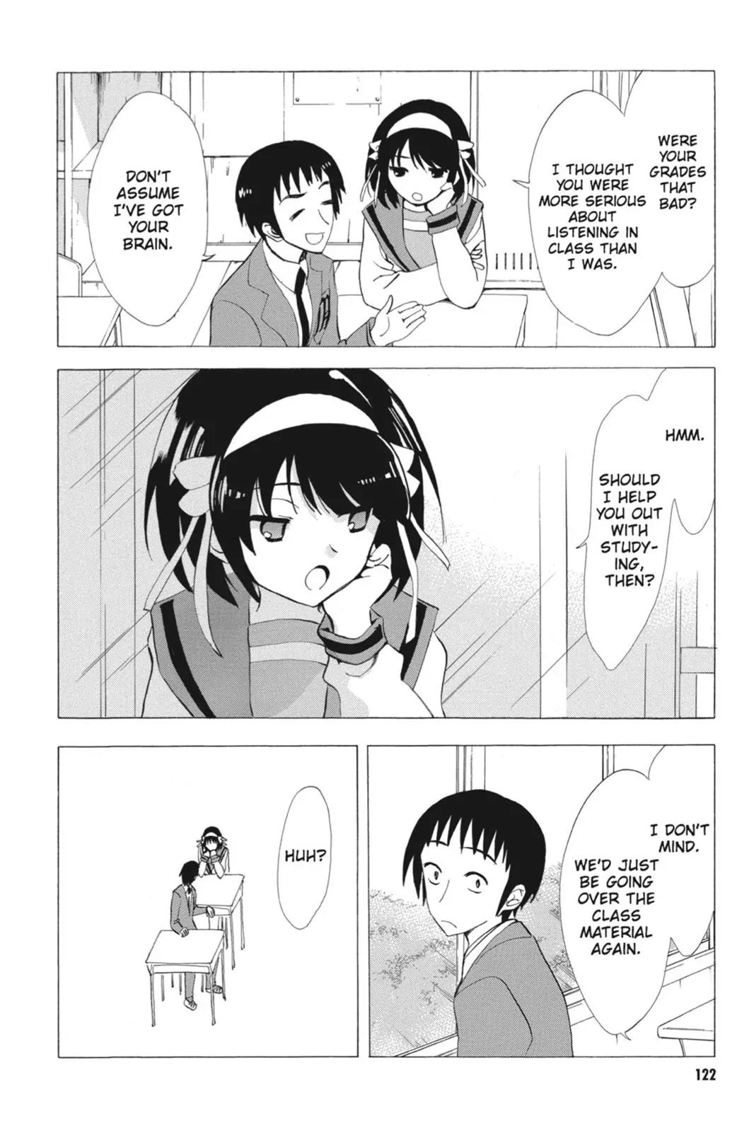 Suzumiya Haruhi no Yuuutsu Chapter 63 page 14 - Chapter 63: Editor in Chief★Full Speed Ahead! I