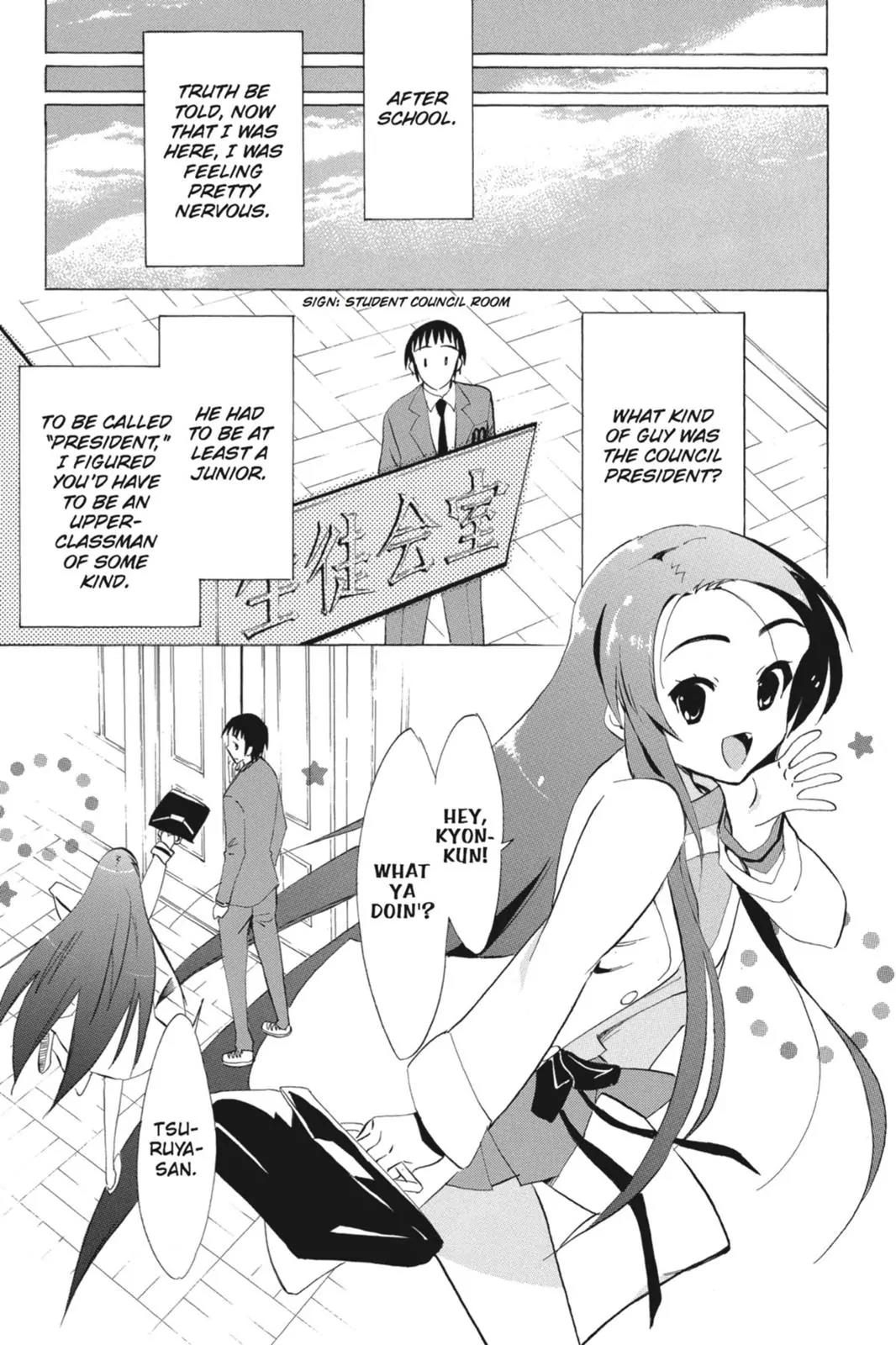 Suzumiya Haruhi no Yuuutsu Chapter 63 page 17 - Chapter 63: Editor in Chief★Full Speed Ahead! I