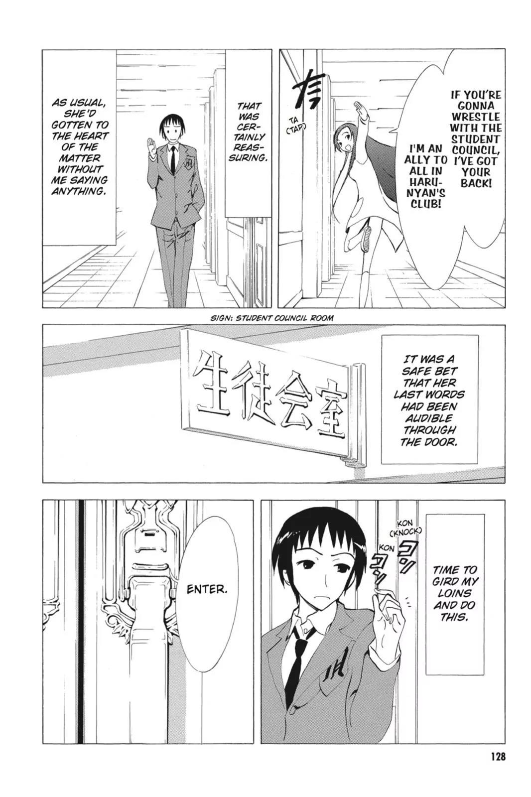Suzumiya Haruhi no Yuuutsu Chapter 63 page 20 - Chapter 63: Editor in Chief★Full Speed Ahead! I
