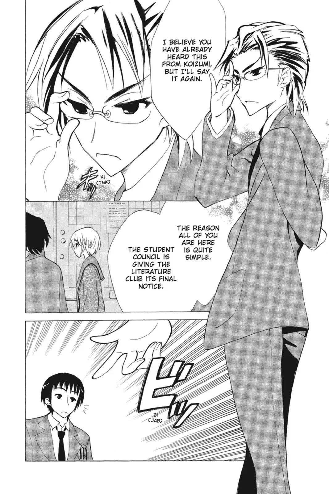Suzumiya Haruhi no Yuuutsu Chapter 63 page 22 - Chapter 63: Editor in Chief★Full Speed Ahead! I