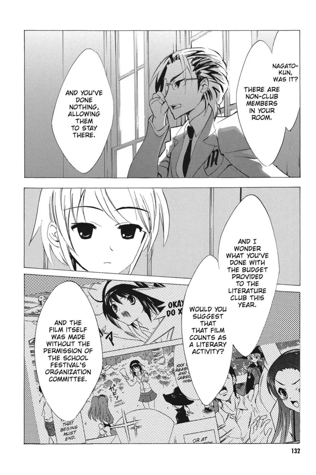 Suzumiya Haruhi no Yuuutsu Chapter 63 page 24 - Chapter 63: Editor in Chief★Full Speed Ahead! I
