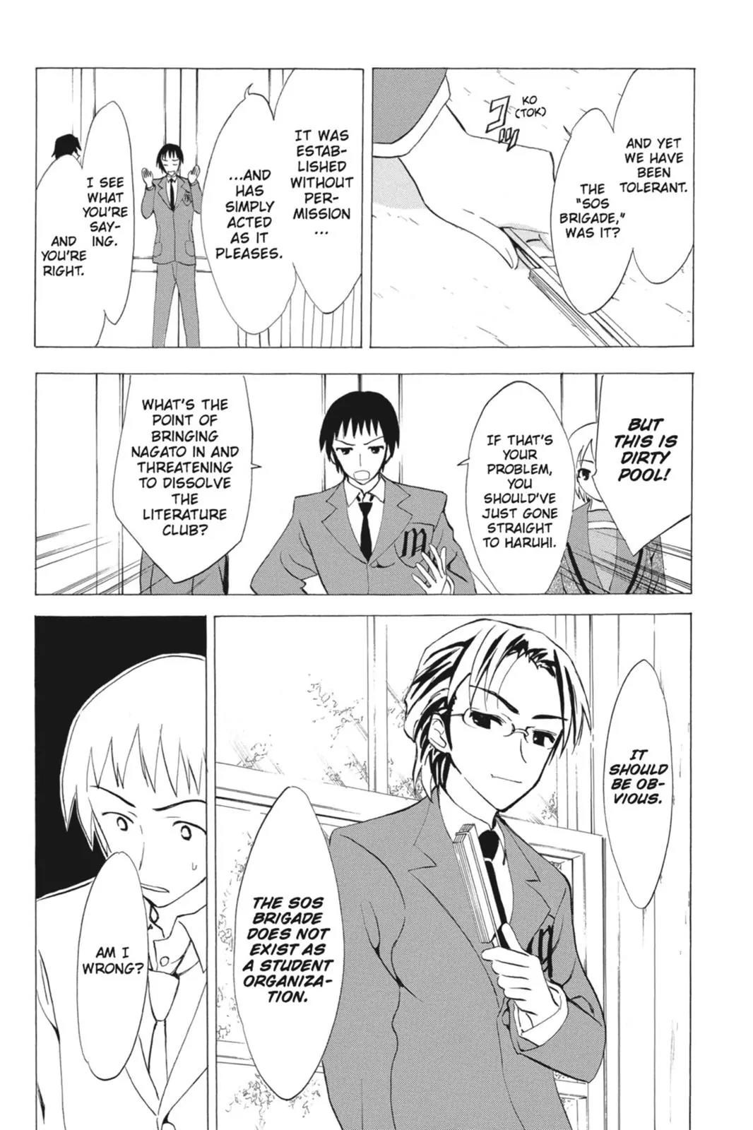 Suzumiya Haruhi no Yuuutsu Chapter 63 page 27 - Chapter 63: Editor in Chief★Full Speed Ahead! I