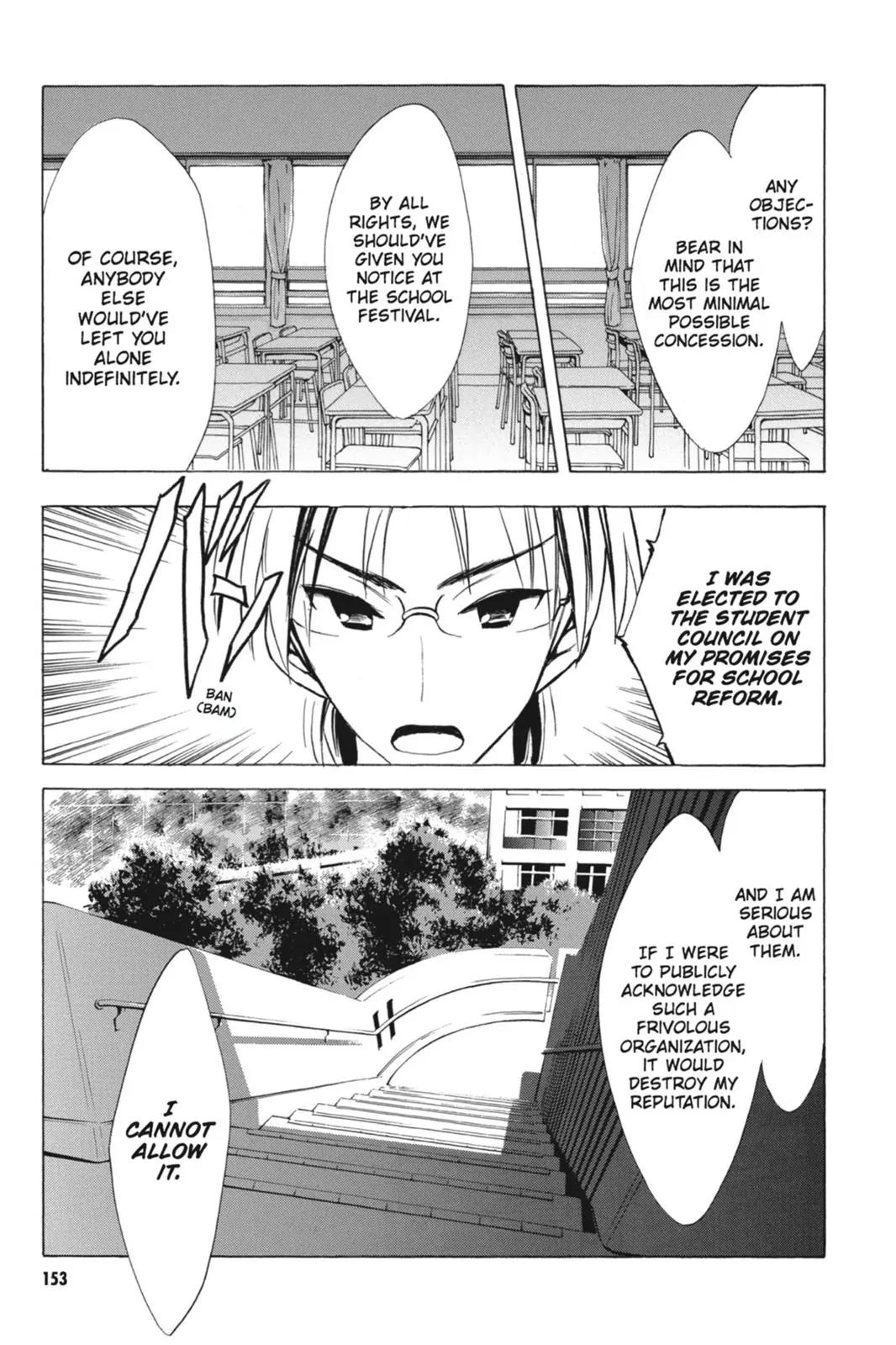 Suzumiya Haruhi no Yuuutsu Chapter 64 page 11 - Chapter 64: Editor in Chief★Full Speed Ahead! II