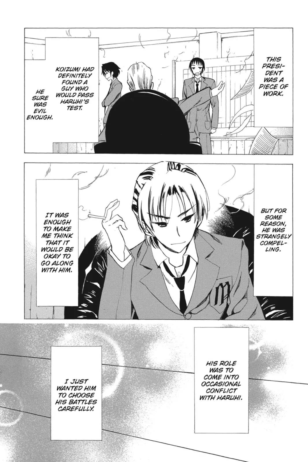 Suzumiya Haruhi no Yuuutsu Chapter 64 page 26 - Chapter 64: Editor in Chief★Full Speed Ahead! II