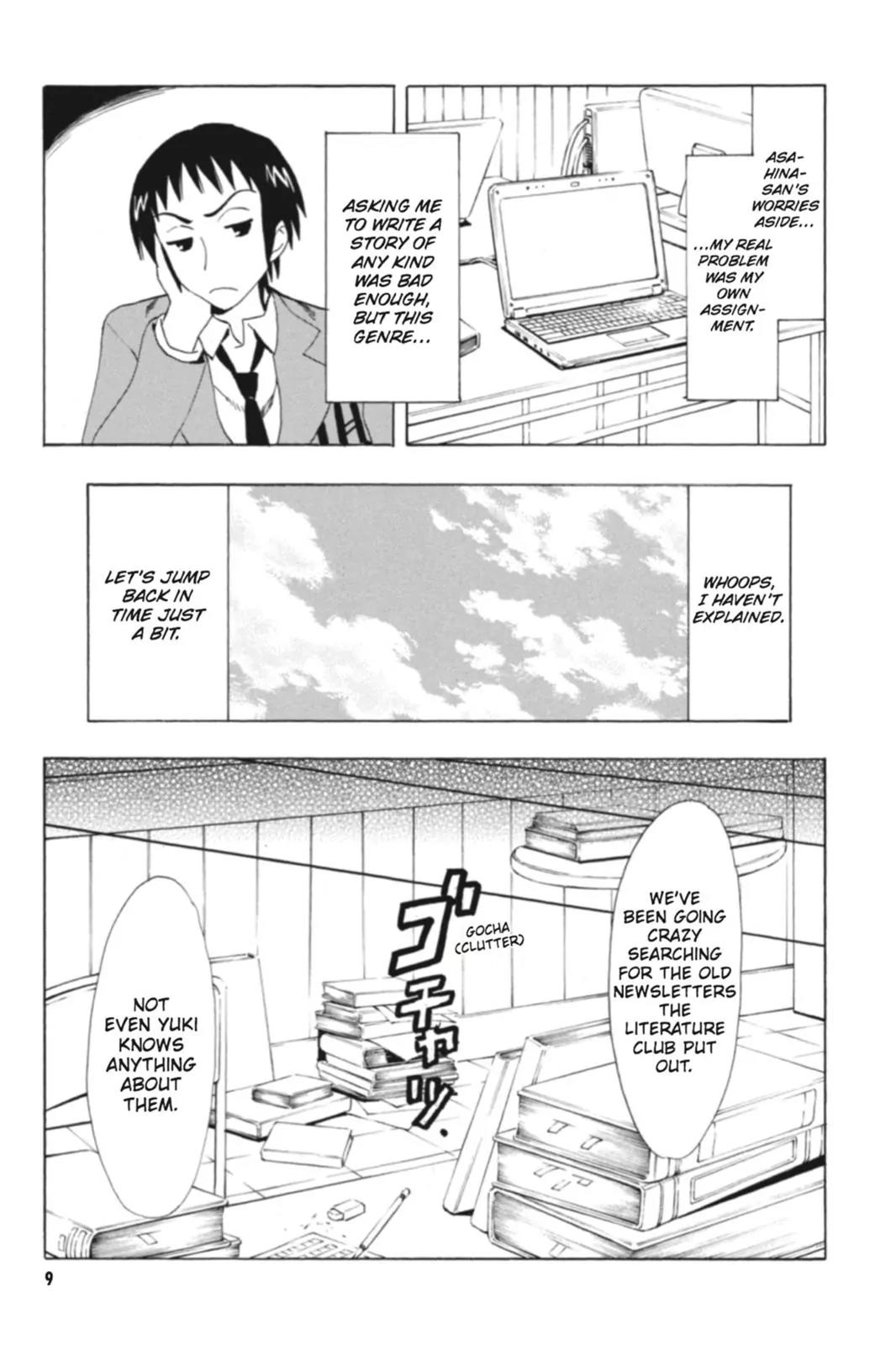 Suzumiya Haruhi no Yuuutsu Chapter 65 page 11 - Chapter 65: Editor in Chief★Full Speed Ahead! III