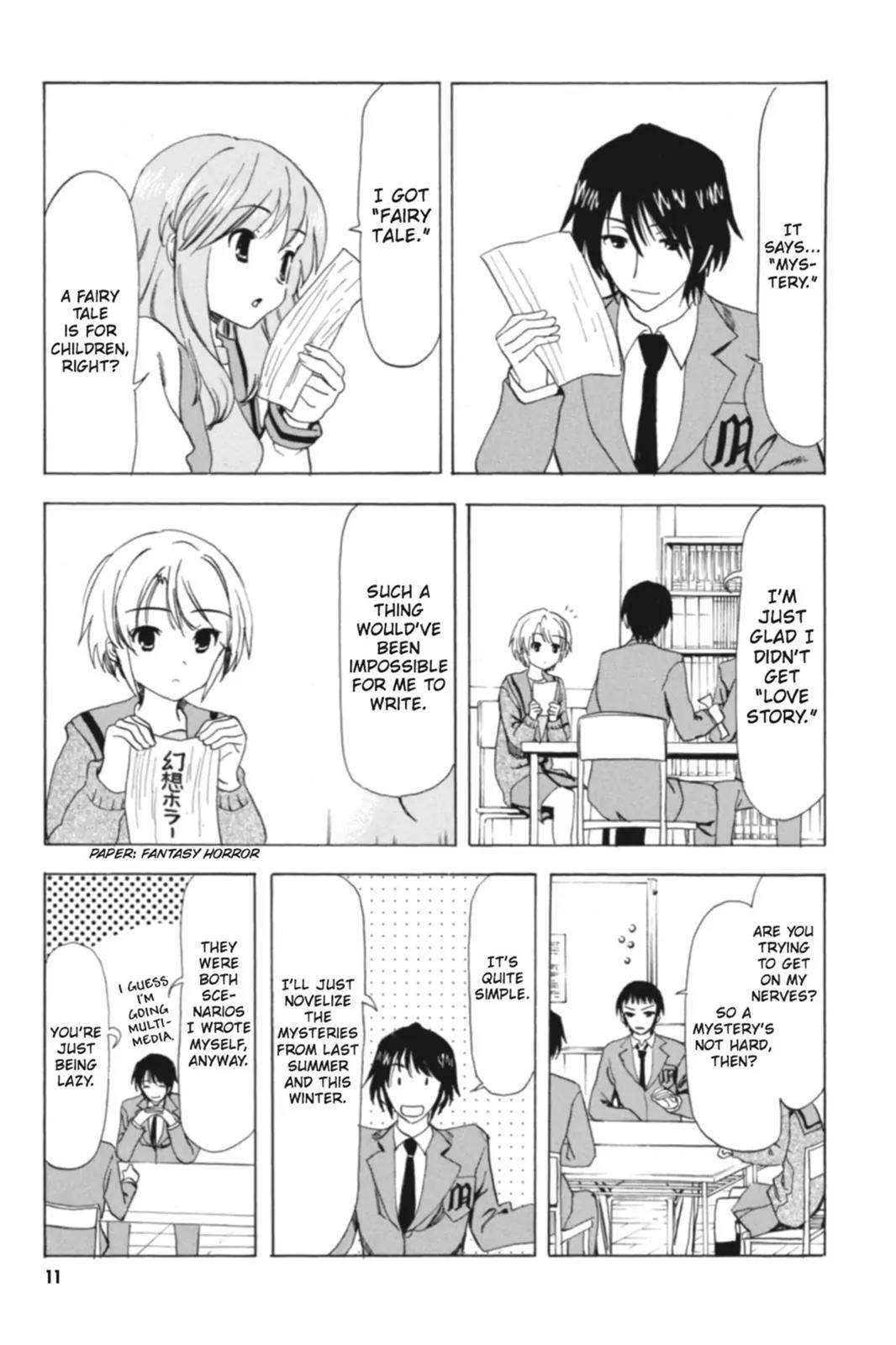 Suzumiya Haruhi no Yuuutsu Chapter 65 page 13 - Chapter 65: Editor in Chief★Full Speed Ahead! III