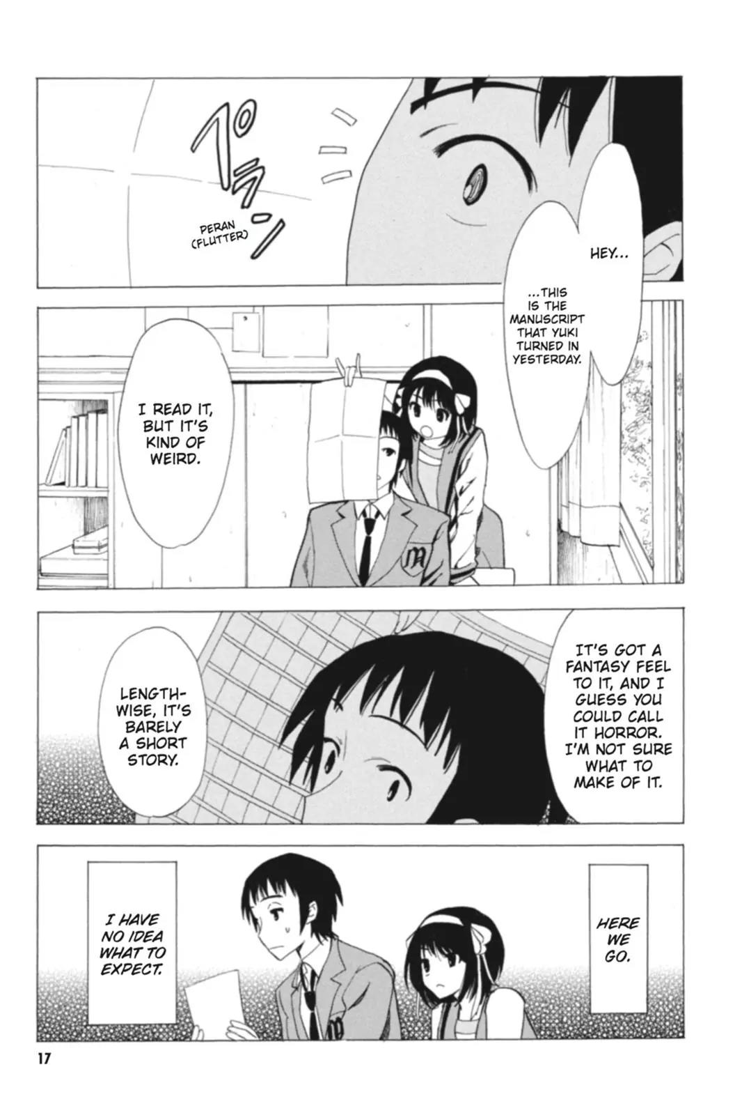 Suzumiya Haruhi no Yuuutsu Chapter 65 page 19 - Chapter 65: Editor in Chief★Full Speed Ahead! III