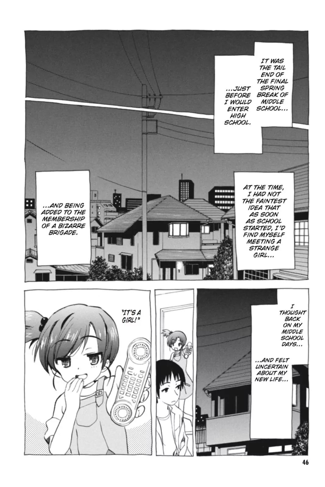 Suzumiya Haruhi no Yuuutsu Chapter 66 page 10 - Chapter 66: Editor in Chief★Full Speed Ahead! IV