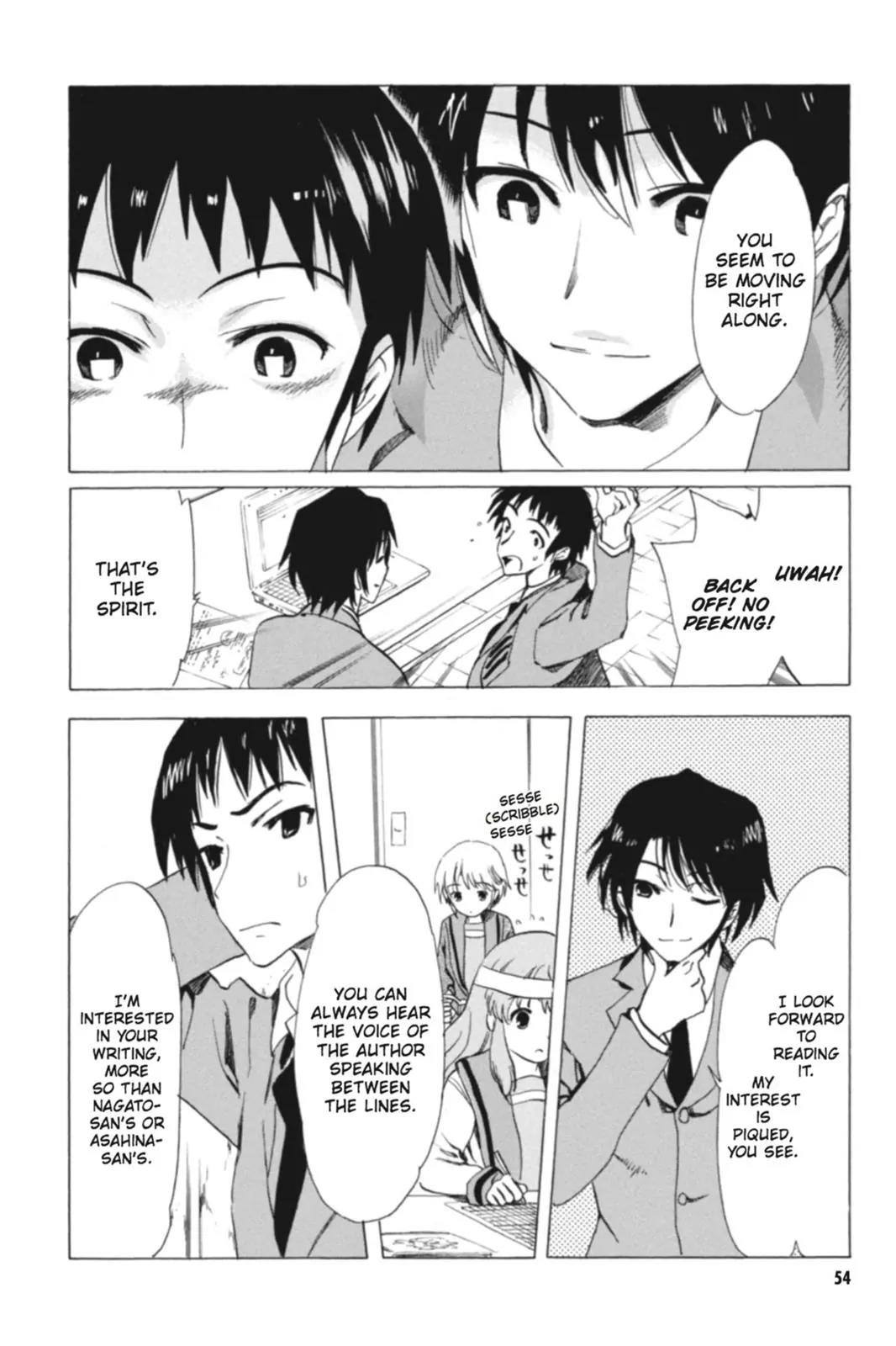 Suzumiya Haruhi no Yuuutsu Chapter 66 page 18 - Chapter 66: Editor in Chief★Full Speed Ahead! IV
