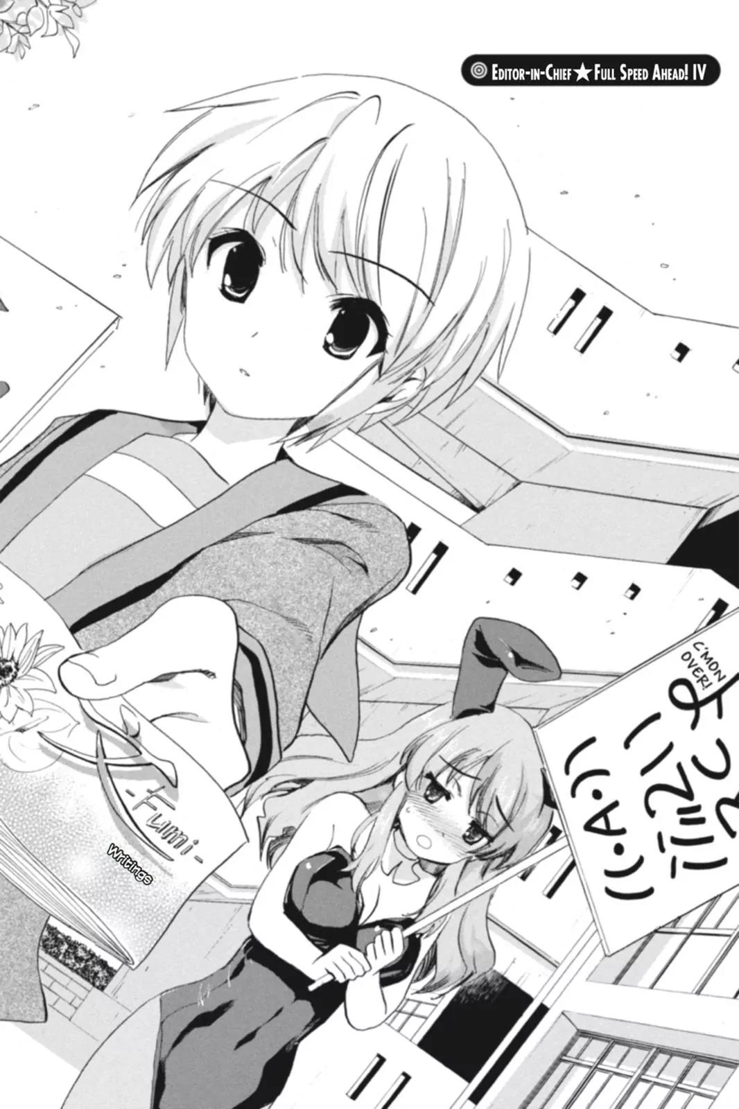 Suzumiya Haruhi no Yuuutsu Chapter 66 page 2 - Chapter 66: Editor in Chief★Full Speed Ahead! IV