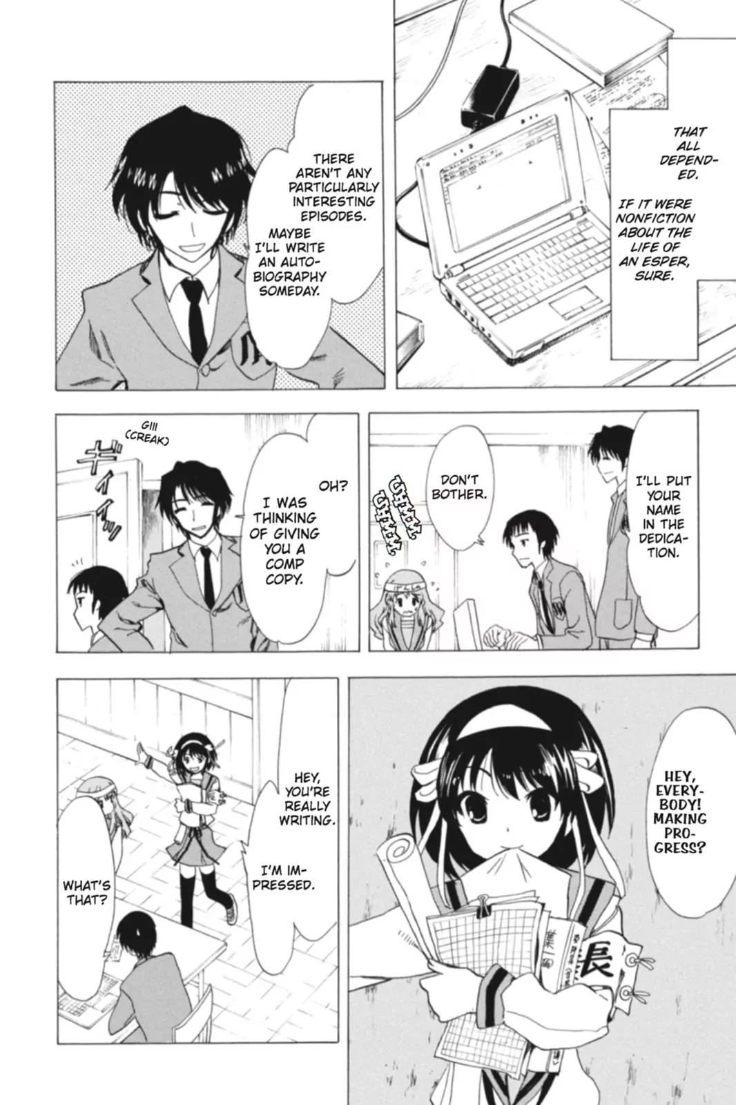 Suzumiya Haruhi no Yuuutsu Chapter 66 page 20 - Chapter 66: Editor in Chief★Full Speed Ahead! IV