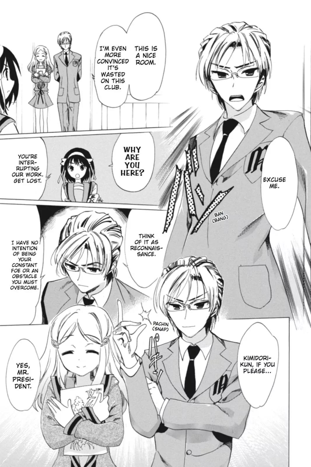 Suzumiya Haruhi no Yuuutsu Chapter 66 page 23 - Chapter 66: Editor in Chief★Full Speed Ahead! IV