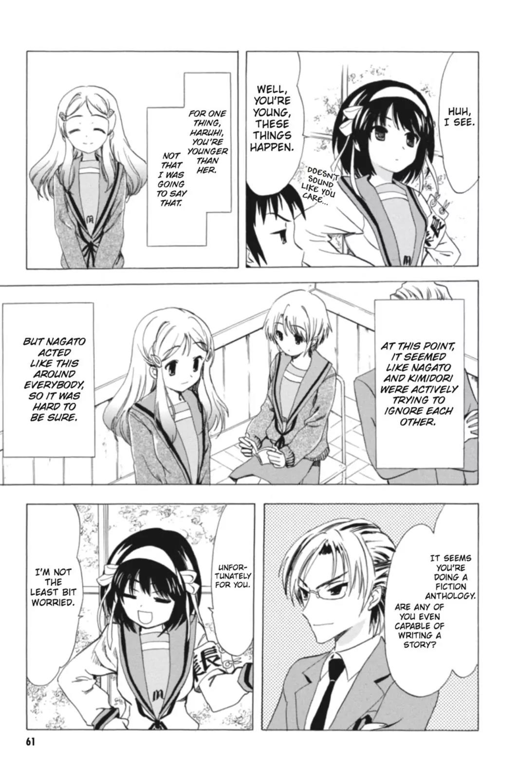 Suzumiya Haruhi no Yuuutsu Chapter 66 page 25 - Chapter 66: Editor in Chief★Full Speed Ahead! IV