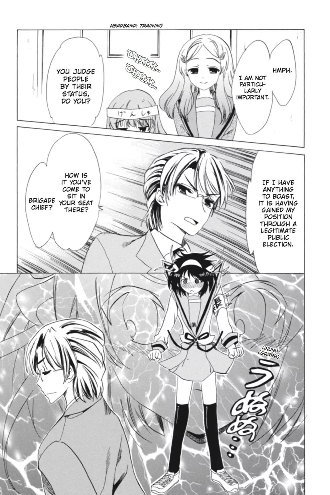 Suzumiya Haruhi no Yuuutsu Chapter 66 page 27 - Chapter 66: Editor in Chief★Full Speed Ahead! IV