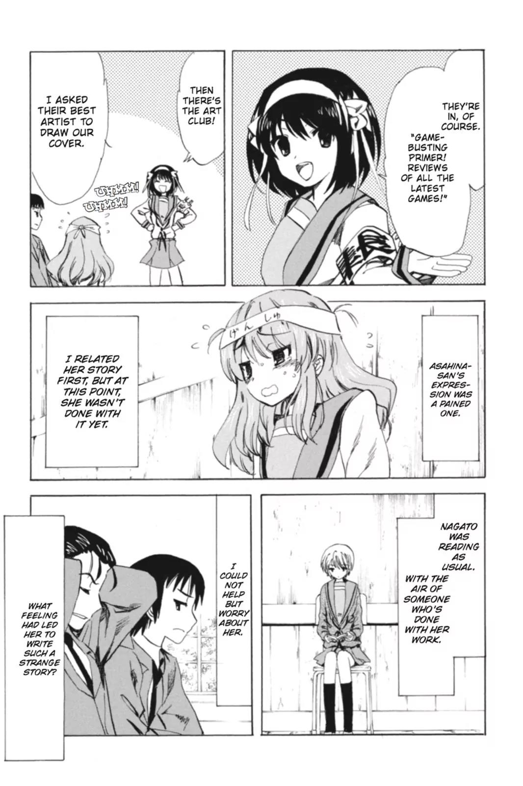 Suzumiya Haruhi no Yuuutsu Chapter 66 page 5 - Chapter 66: Editor in Chief★Full Speed Ahead! IV