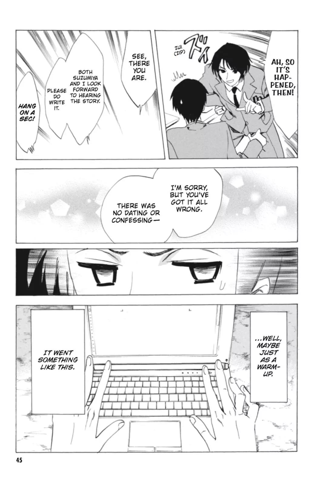 Suzumiya Haruhi no Yuuutsu Chapter 66 page 9 - Chapter 66: Editor in Chief★Full Speed Ahead! IV