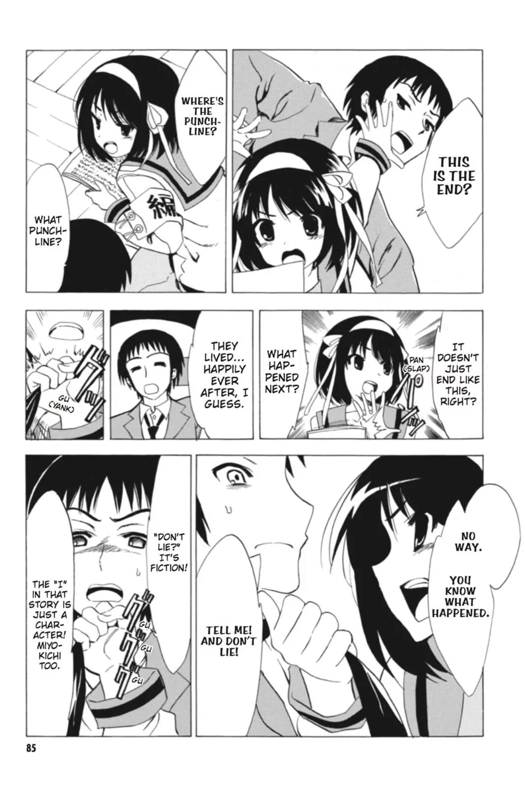 Suzumiya Haruhi no Yuuutsu Chapter 67 page 17 - Chapter 67: Editor in Chief★Full Speed Ahead! V