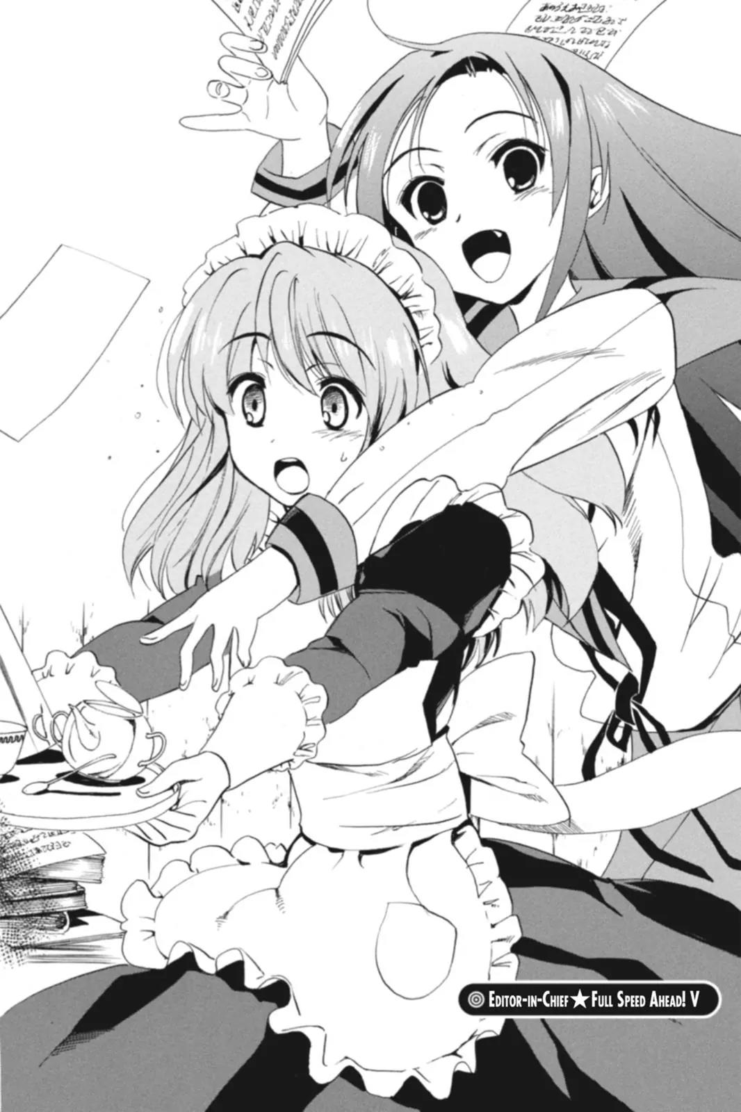Suzumiya Haruhi no Yuuutsu Chapter 67 page 2 - Chapter 67: Editor in Chief★Full Speed Ahead! V