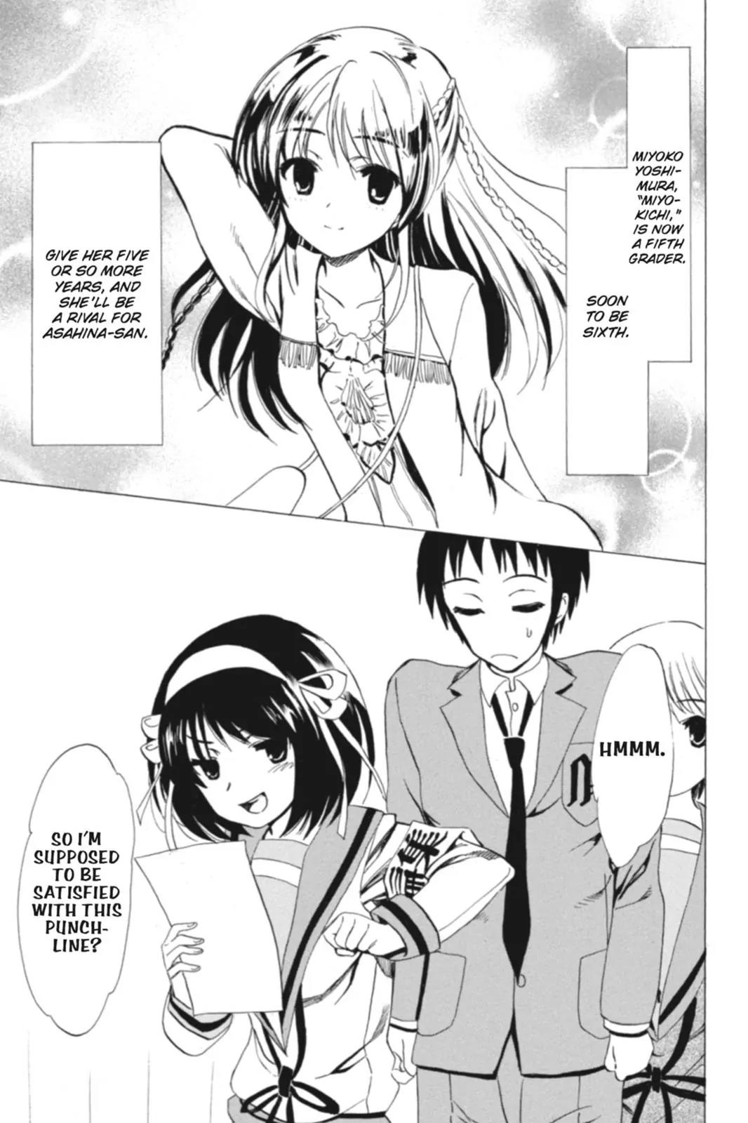 Suzumiya Haruhi no Yuuutsu Chapter 67 page 25 - Chapter 67: Editor in Chief★Full Speed Ahead! V