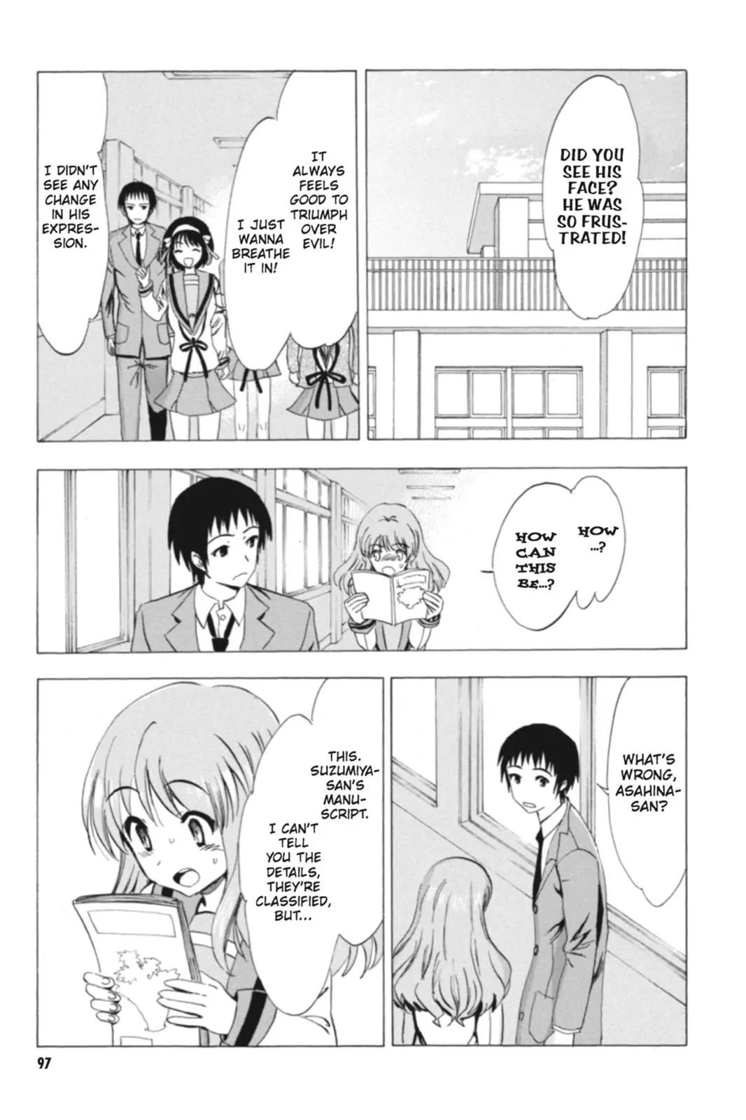 Suzumiya Haruhi no Yuuutsu Chapter 67 page 29 - Chapter 67: Editor in Chief★Full Speed Ahead! V