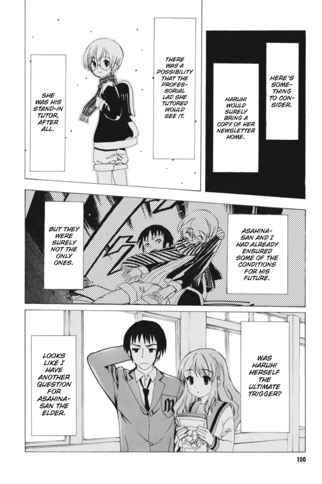 Suzumiya Haruhi no Yuuutsu Chapter 67 page 32 - Chapter 67: Editor in Chief★Full Speed Ahead! V