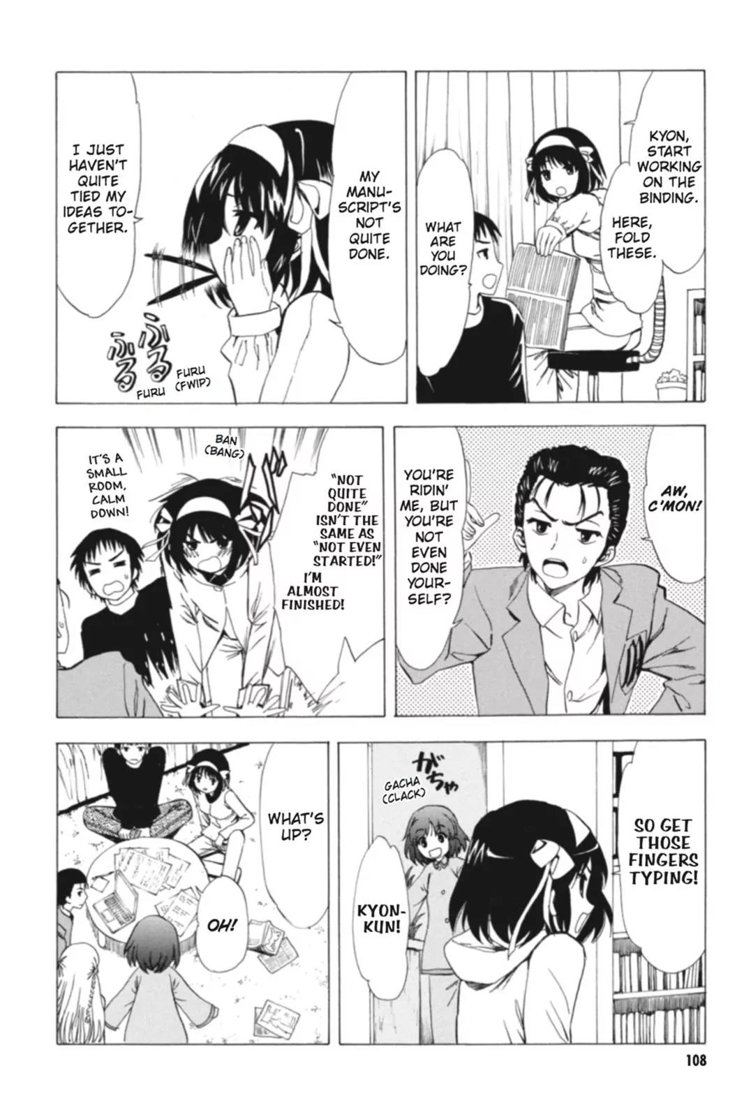 Suzumiya Haruhi no Yuuutsu Chapter 68 page 4 - Chapter 68: Welcome to the House of Terror
