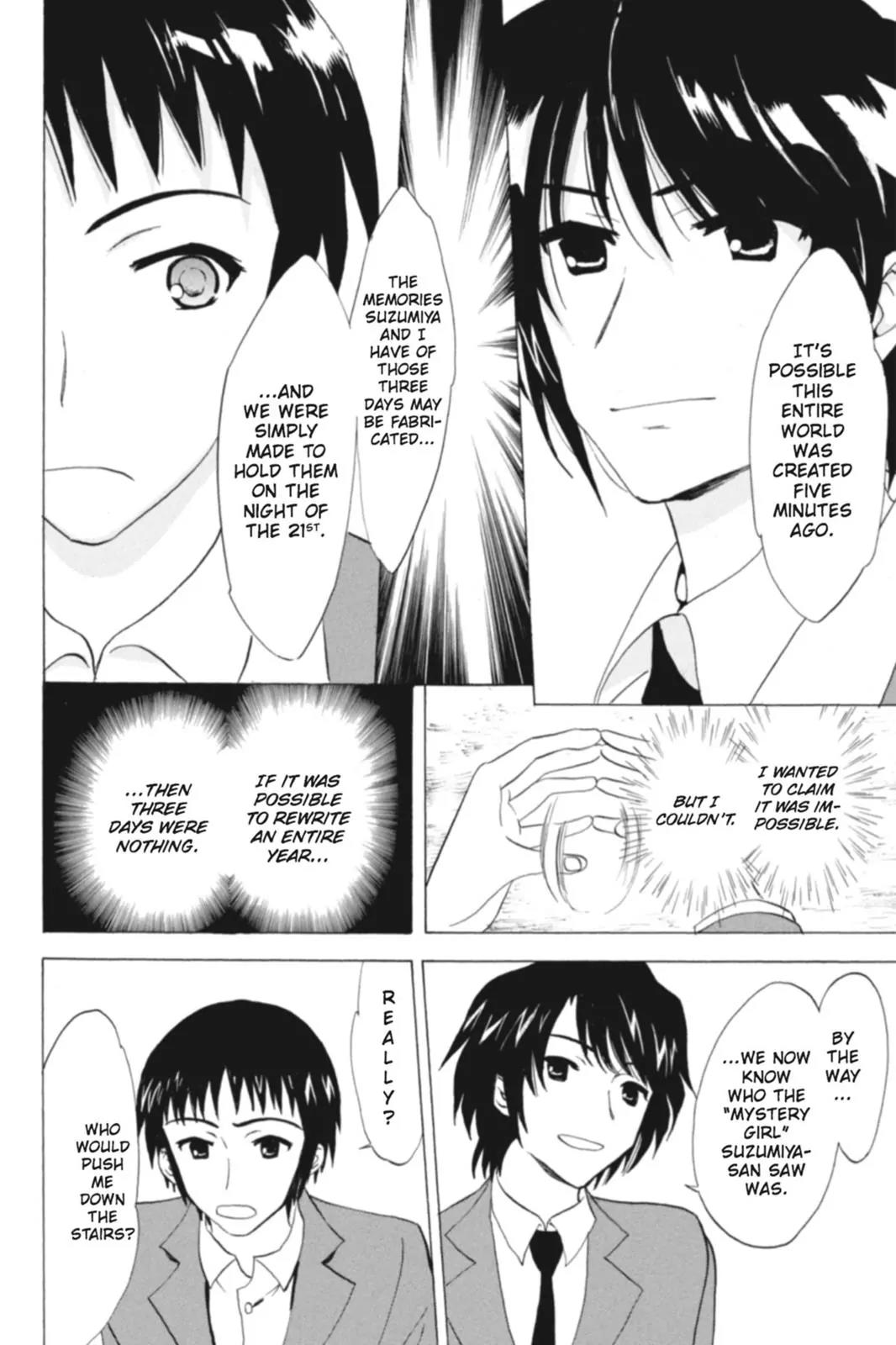 Suzumiya Haruhi no Yuuutsu Chapter 69 page 12 - Chapter 69: The Intrigues of Haruhi Suzumiya I