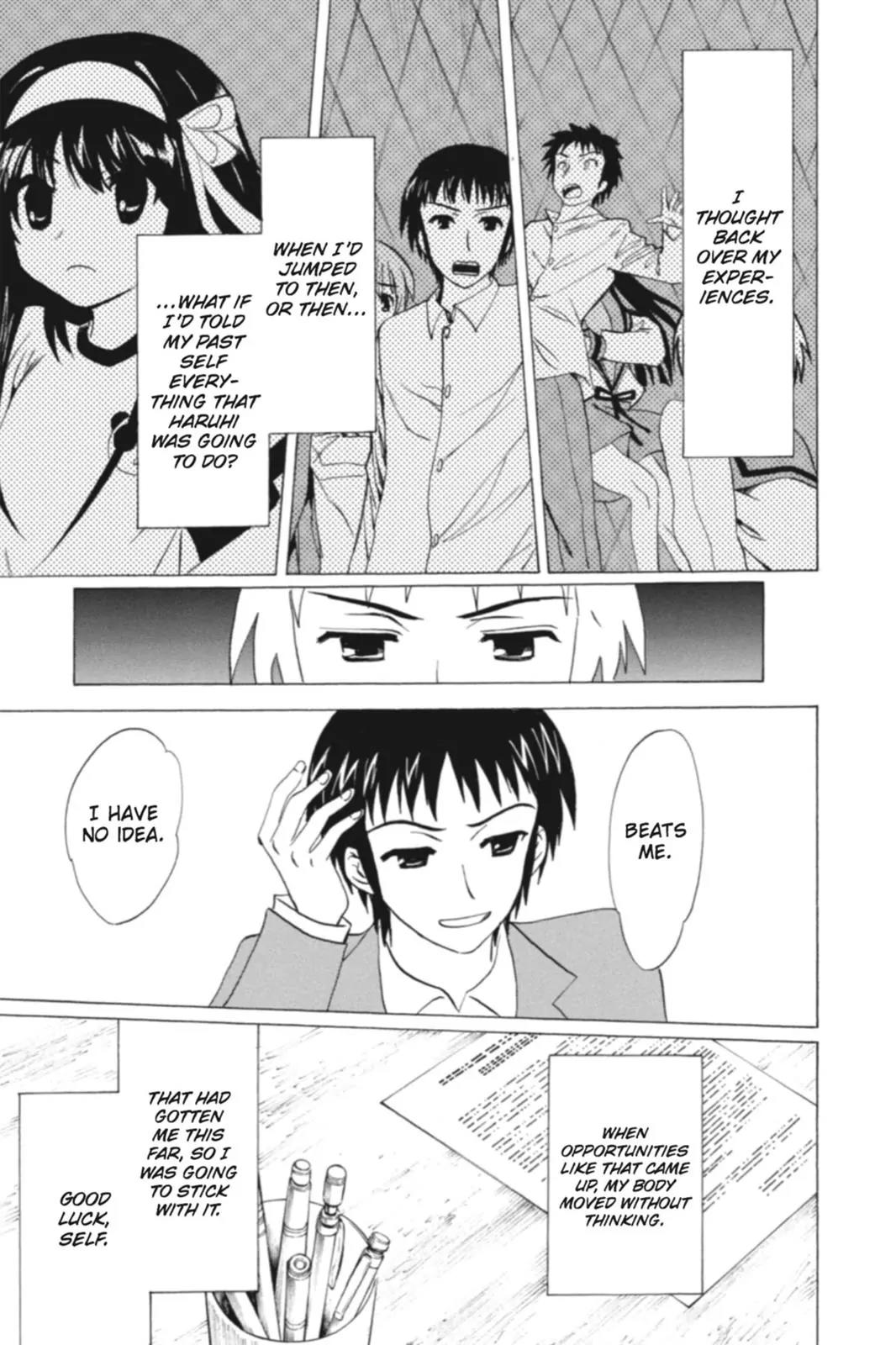 Suzumiya Haruhi no Yuuutsu Chapter 69 page 17 - Chapter 69: The Intrigues of Haruhi Suzumiya I