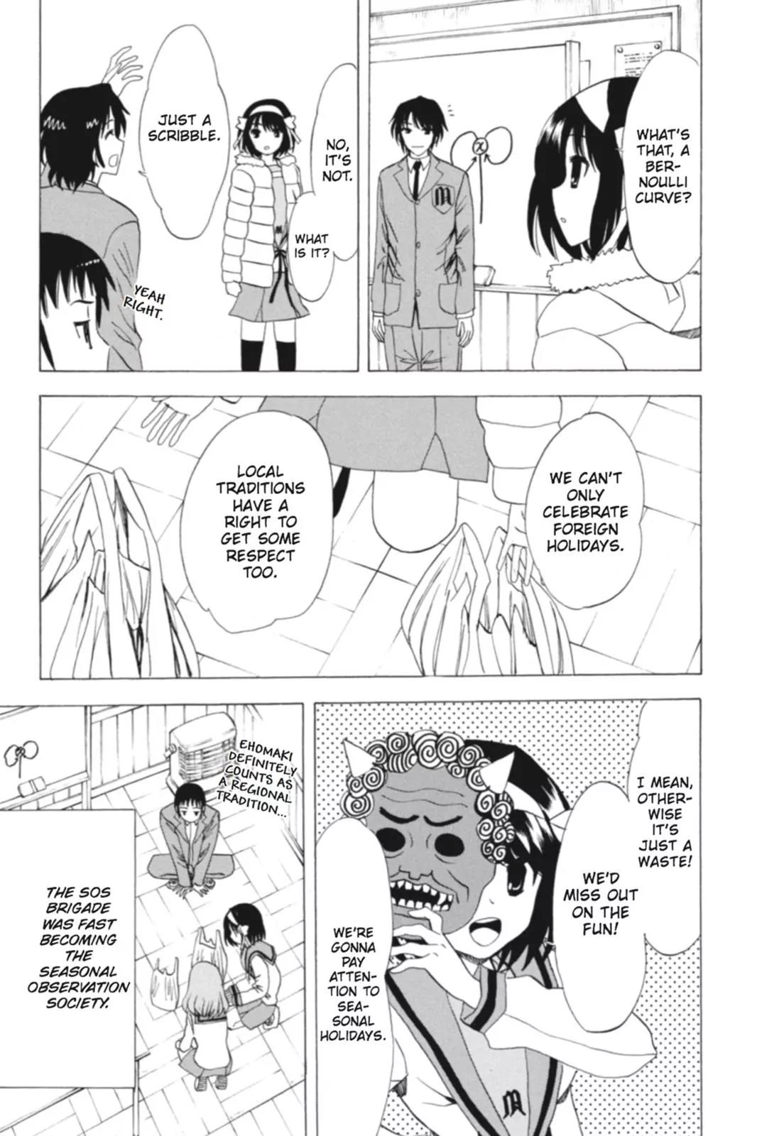 Suzumiya Haruhi no Yuuutsu Chapter 69 page 19 - Chapter 69: The Intrigues of Haruhi Suzumiya I