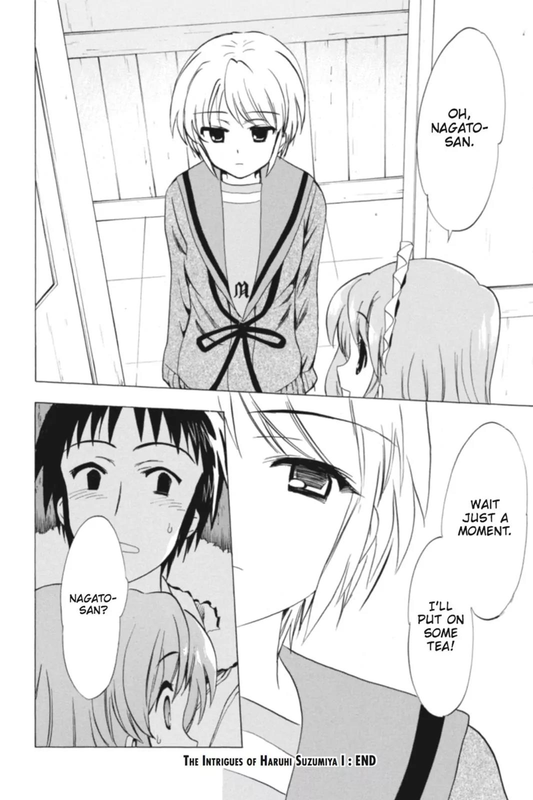 Suzumiya Haruhi no Yuuutsu Chapter 69 page 34 - Chapter 69: The Intrigues of Haruhi Suzumiya I