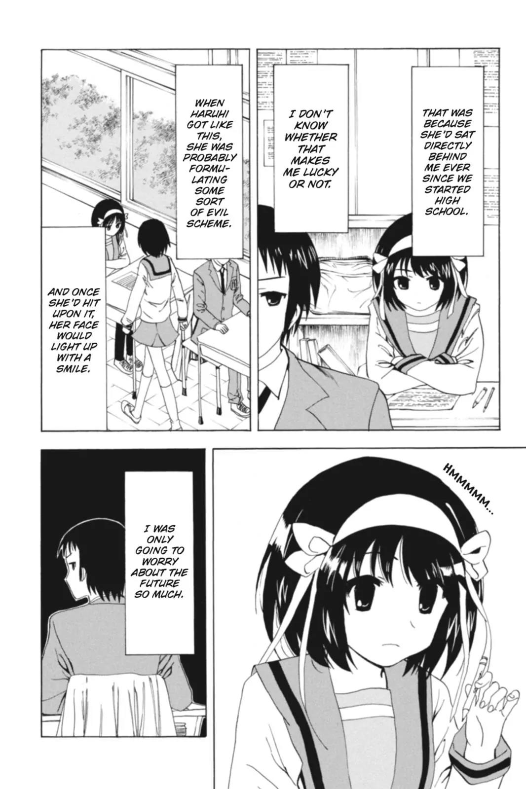 Suzumiya Haruhi no Yuuutsu Chapter 69 page 4 - Chapter 69: The Intrigues of Haruhi Suzumiya I