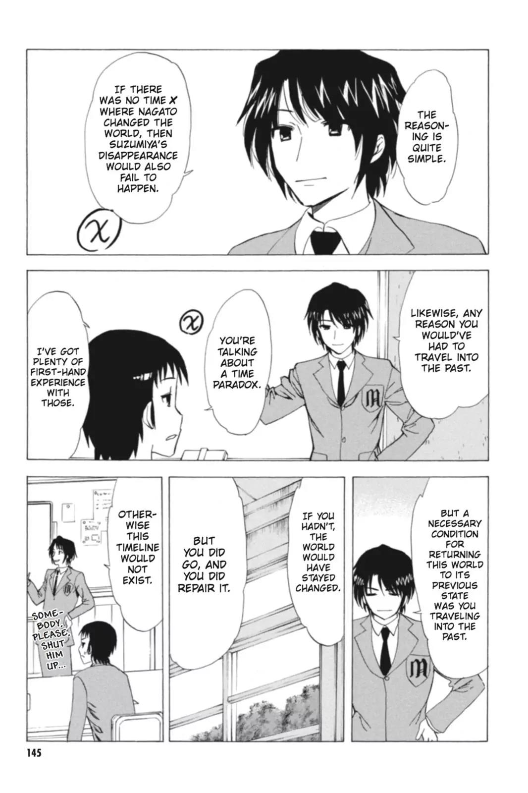 Suzumiya Haruhi no Yuuutsu Chapter 69 page 7 - Chapter 69: The Intrigues of Haruhi Suzumiya I