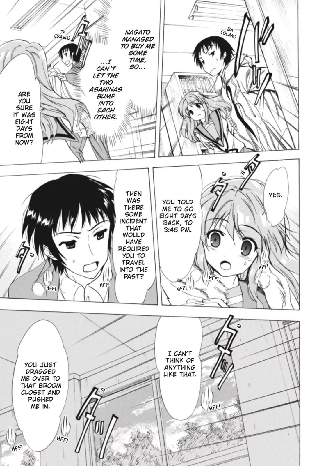Suzumiya Haruhi no Yuuutsu Chapter 70 page 11 - Chapter 70: The Intrigues of Haruhi Suzumiya II