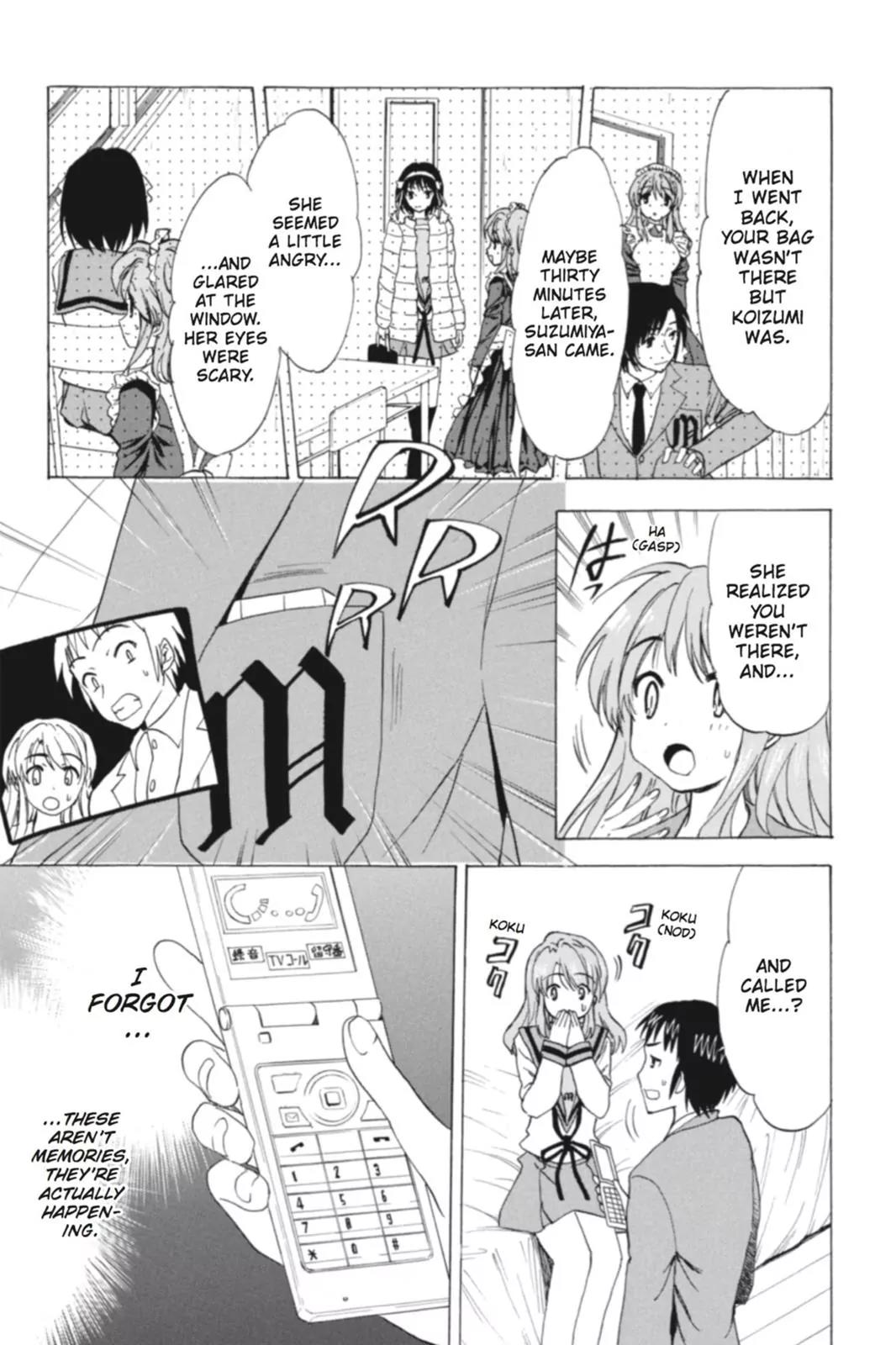 Suzumiya Haruhi no Yuuutsu Chapter 70 page 19 - Chapter 70: The Intrigues of Haruhi Suzumiya II
