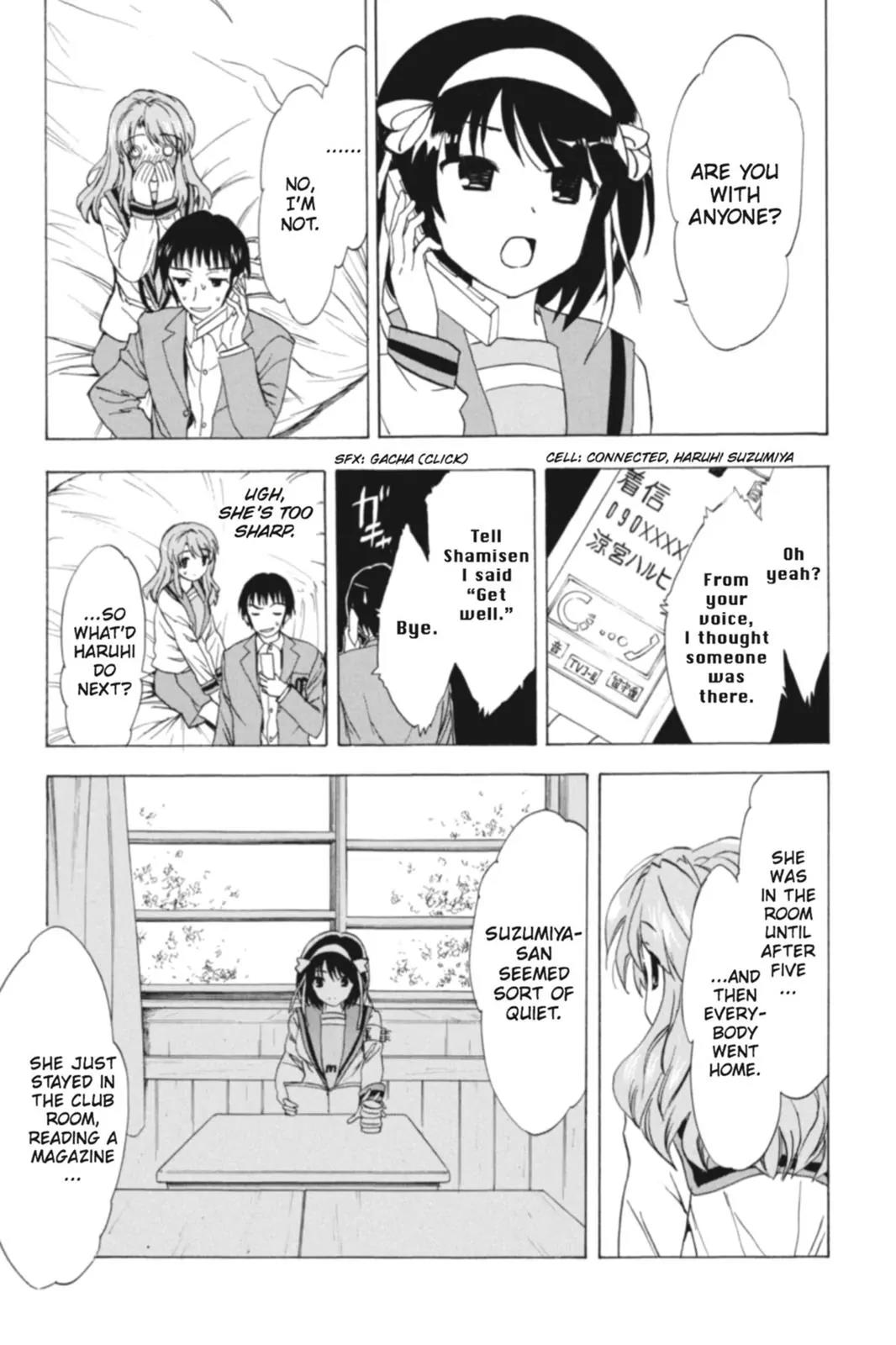 Suzumiya Haruhi no Yuuutsu Chapter 70 page 21 - Chapter 70: The Intrigues of Haruhi Suzumiya II